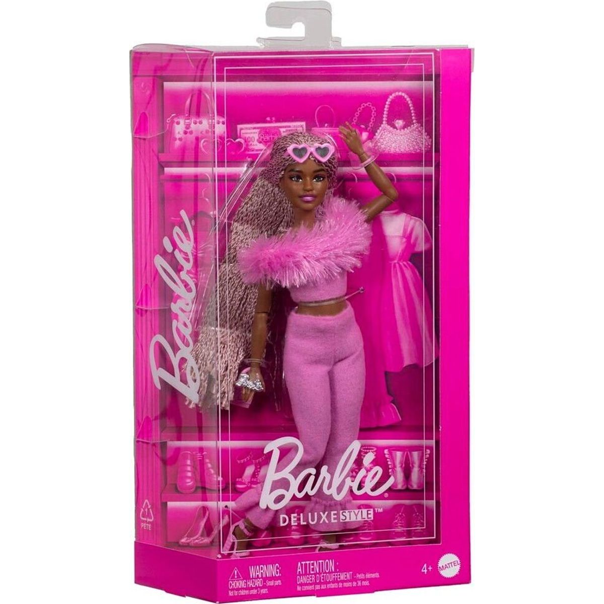 Barbie Dukke - Deluxe Style - Pels - Sort