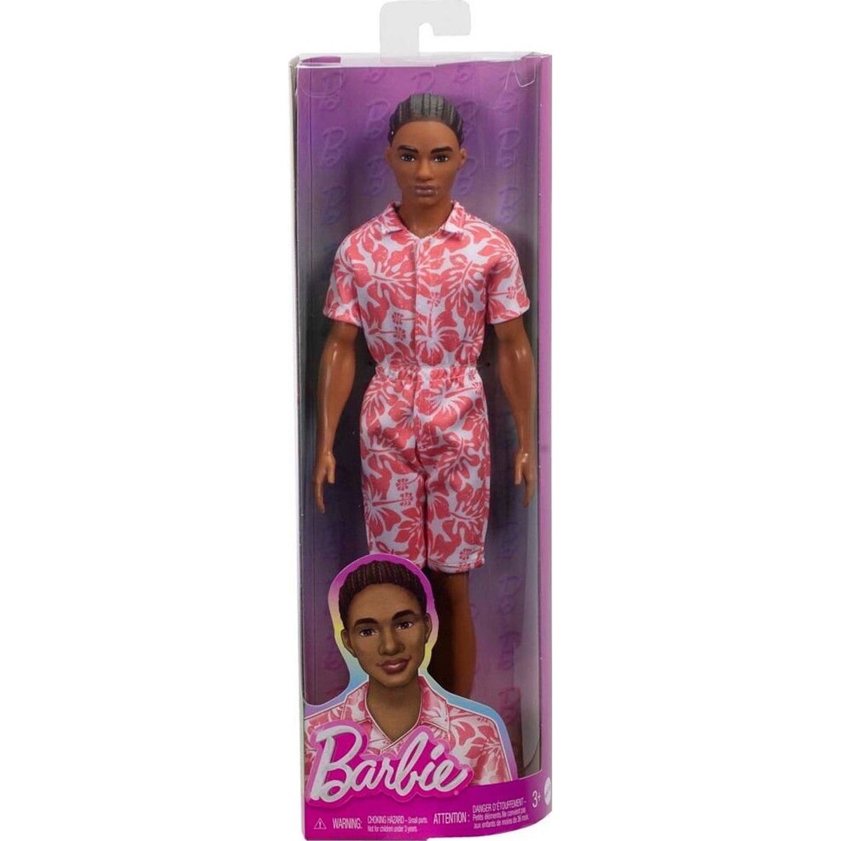 Barbie - Fashionista Ken Med Trykt Kedeldragt - (960-2506)