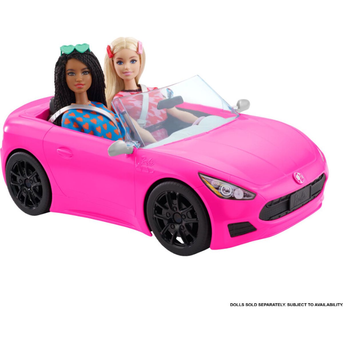 Barbie Bil - Cabriolet - Pink