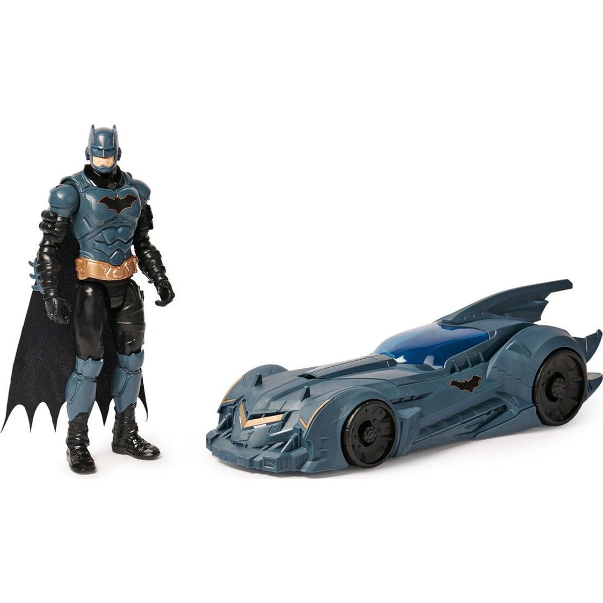 Batman - Batmobil Med 30 Cm Figur