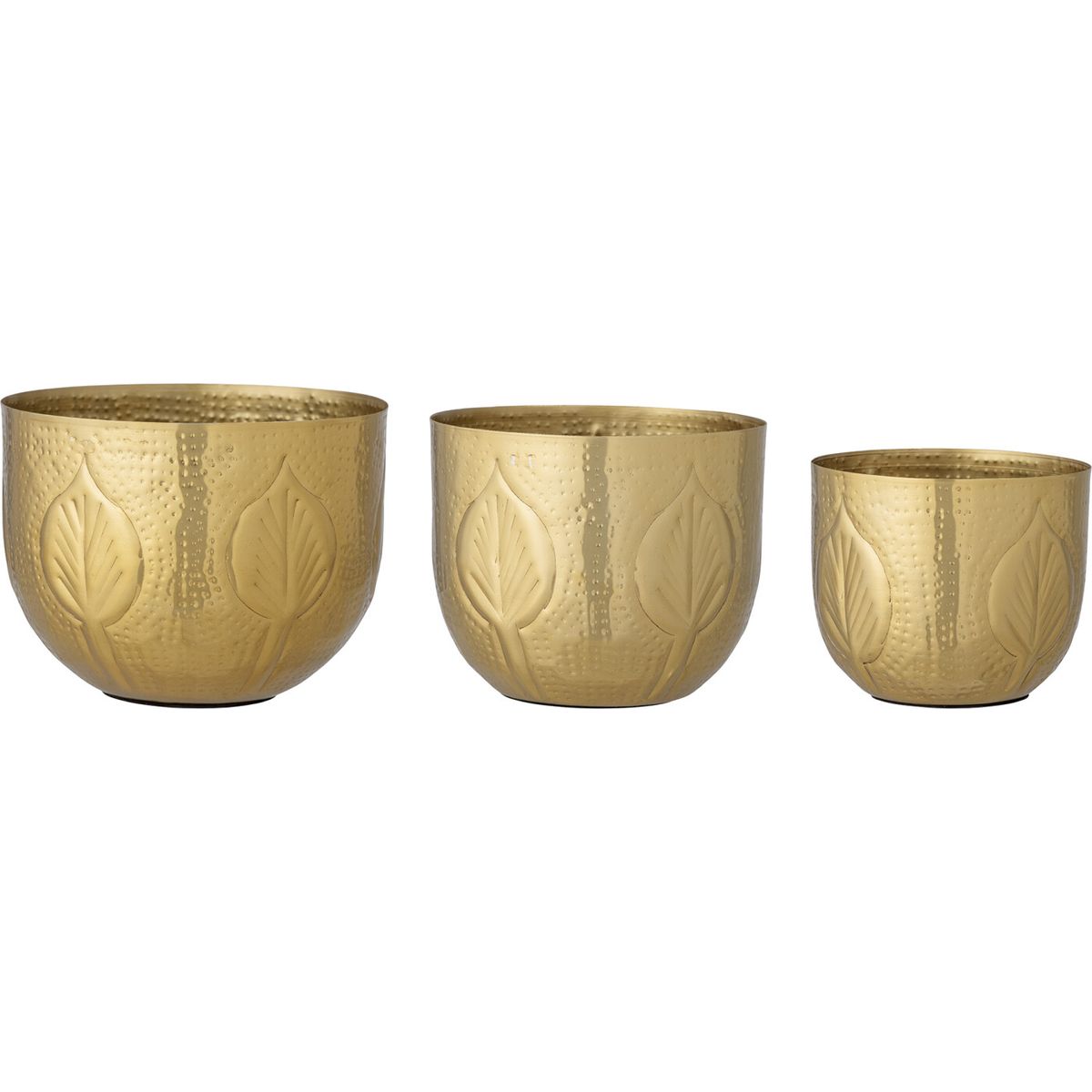 Creative Collection - Bati Urtepotteskjuler - Brass - Jern - 3 Stk