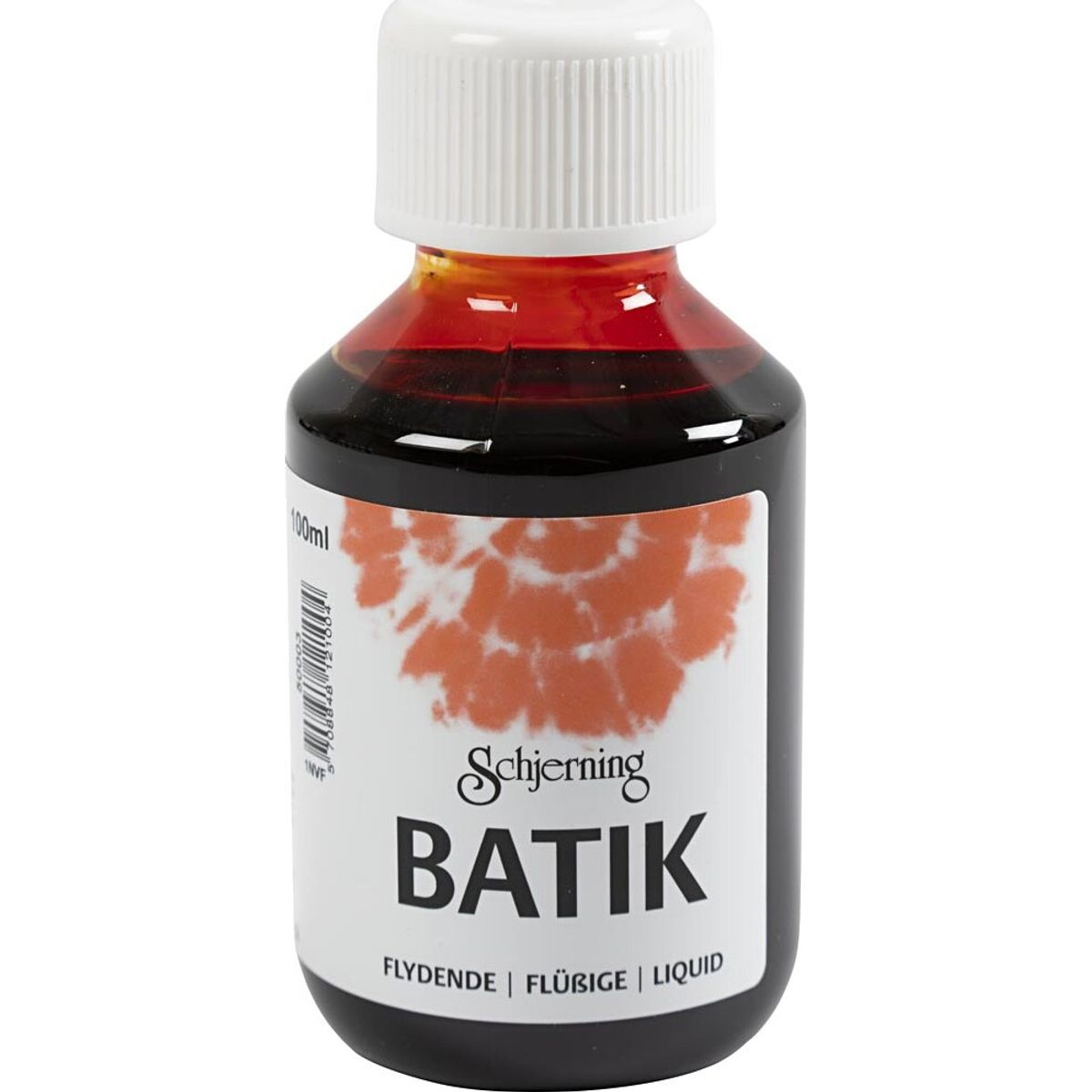 Batikfarve - Orange - 100 Ml