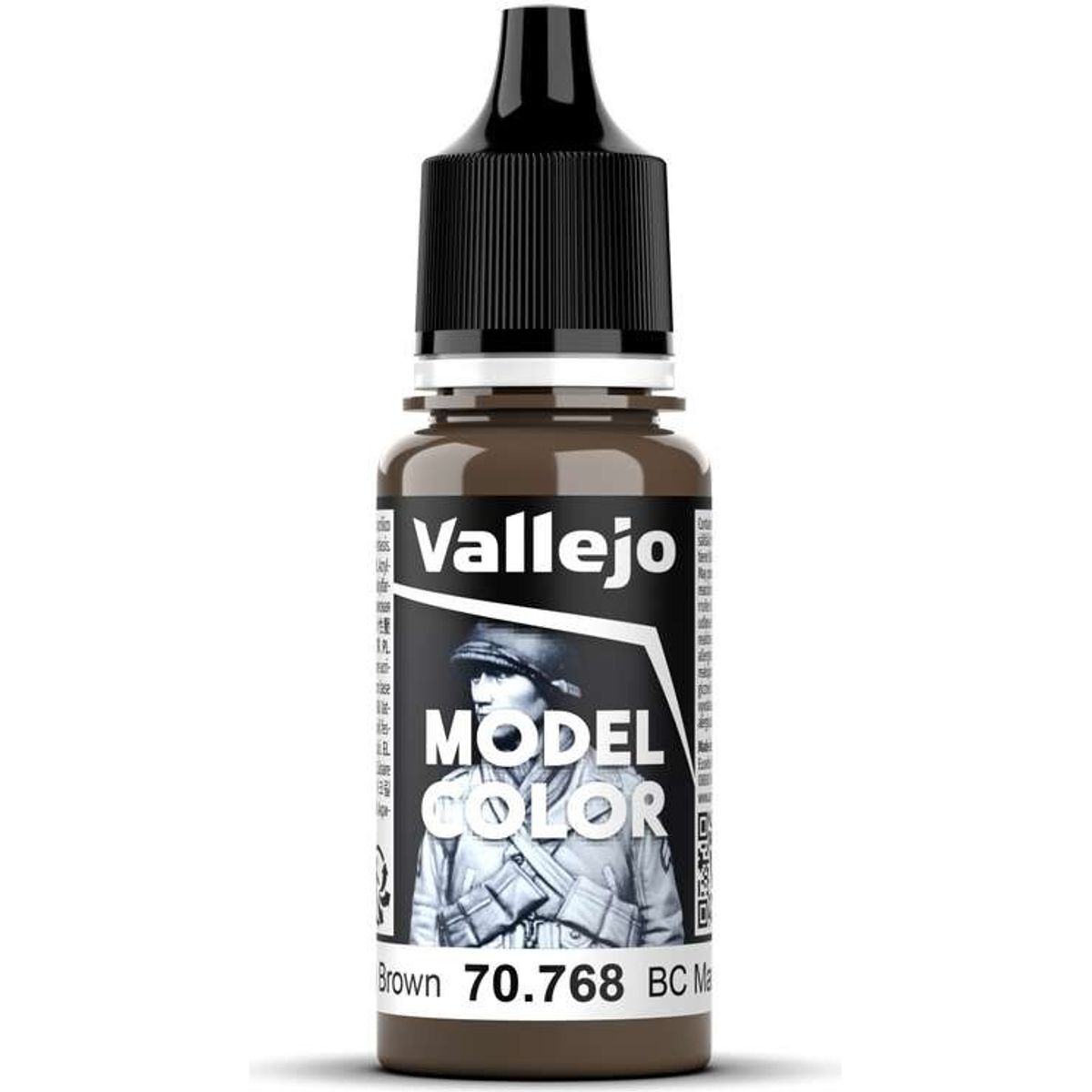 Vallejo - Model Color - Bc Dark Brown Mat - 18 Ml - 70768