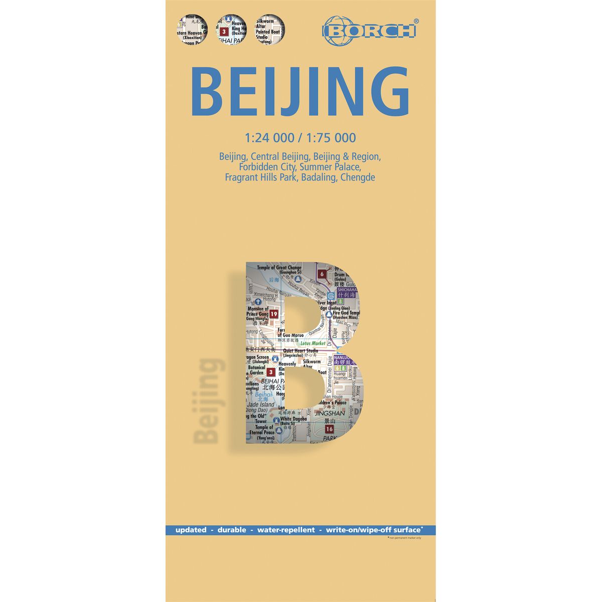 Beijing - Borch Maps - English book