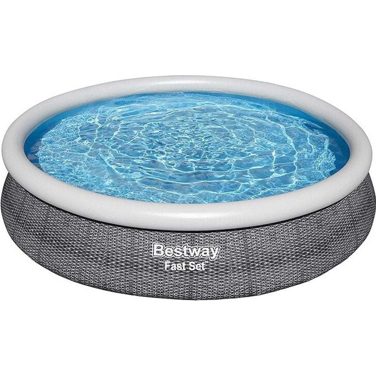 Bestway - Fast Set Pool Med Pumpe - 366 X 76 Cm - 5377 L