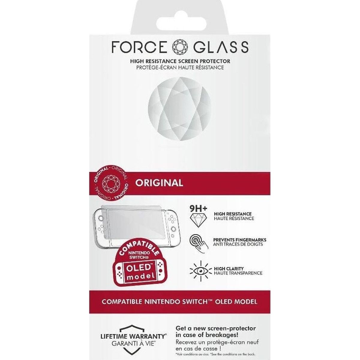 Bigben Force Glass Oled Screen Protection Kit (switch)