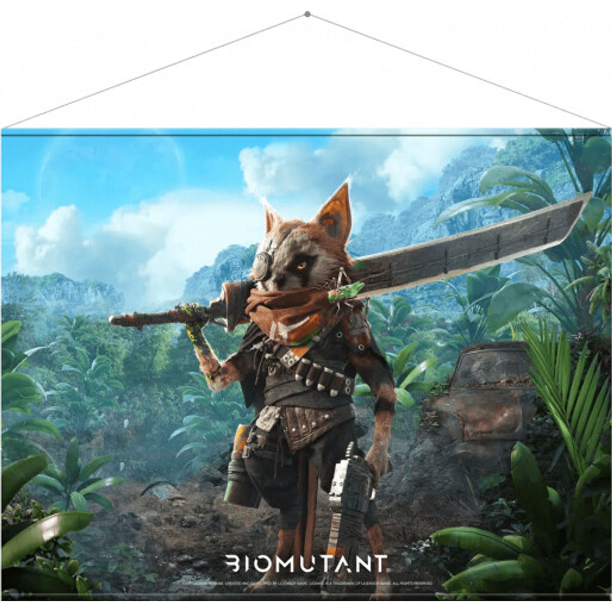 Biomutant Wallscroll Plakat - Keyart