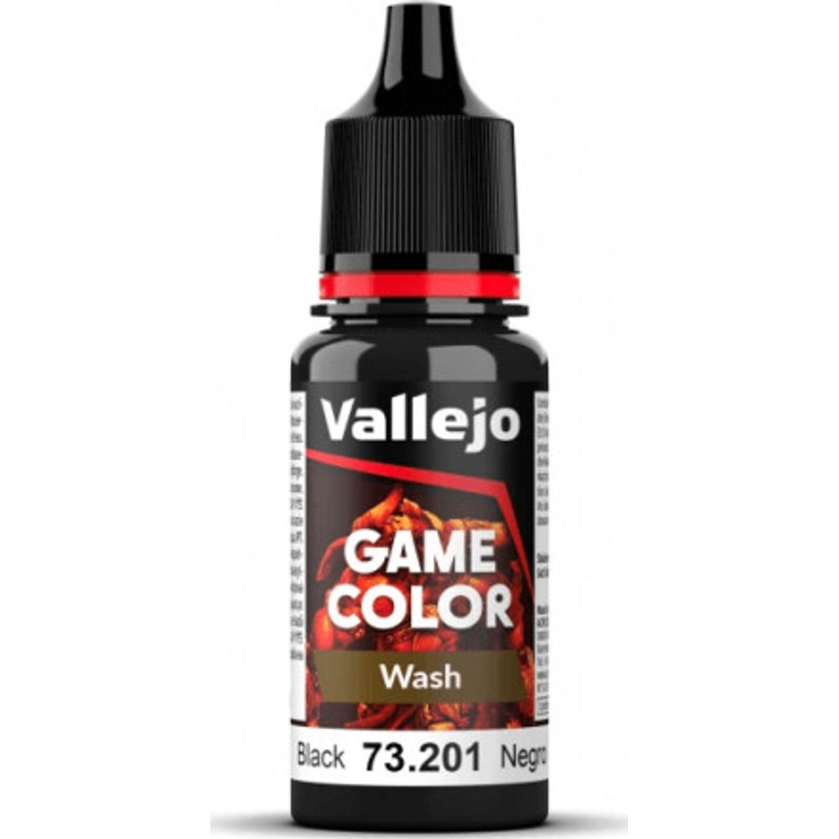 Vallejo - Game Color - Wash - Black - 18 Ml - 73201