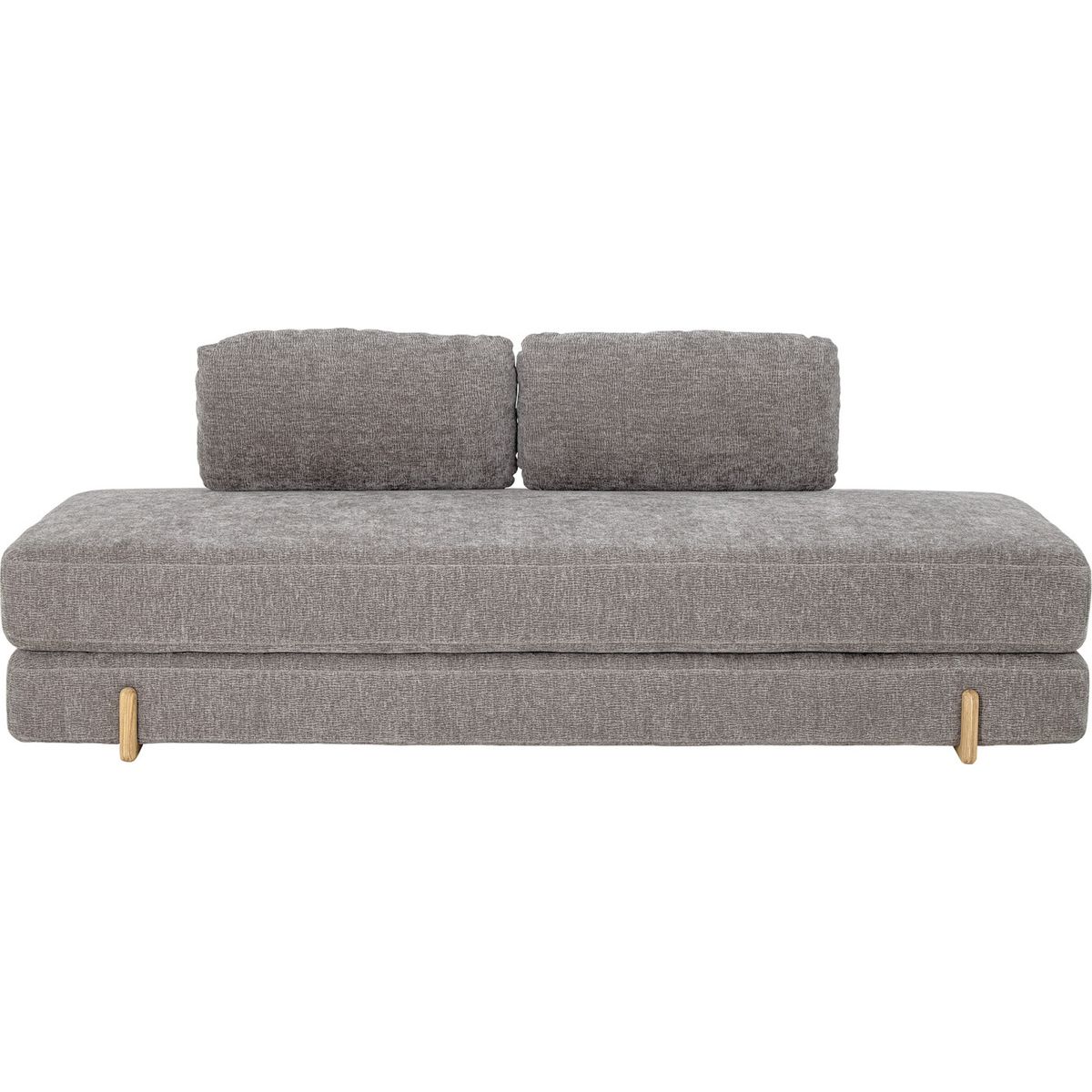 Bloomingville - Groove Daybed - Lysegrå - Polyester