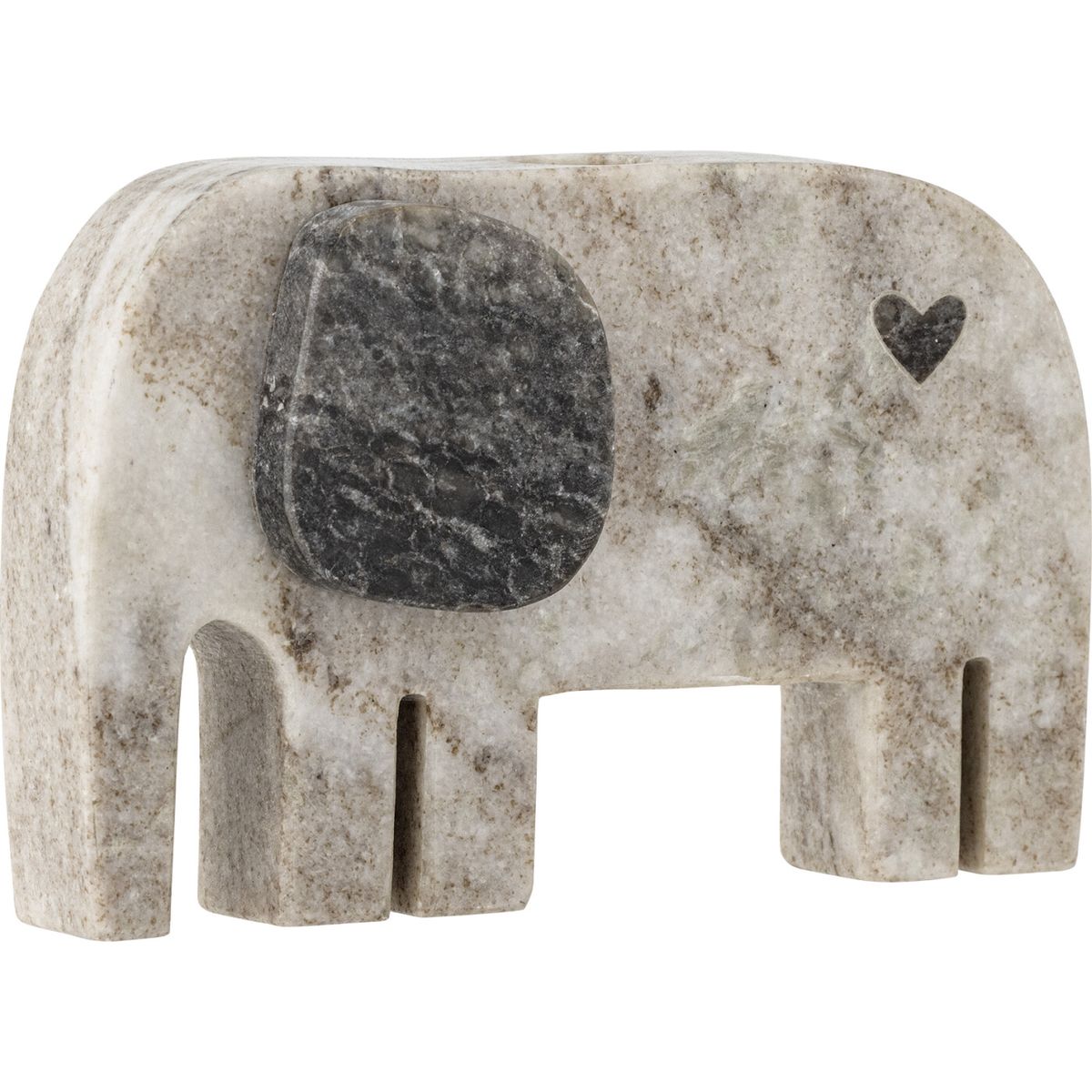 Bloomingville Mini - Camy Elefant Figur - Natur - Marmor