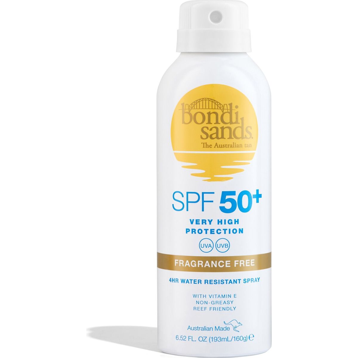 Bondi Sands - Spf 50+ Fragrance Free Sunscreen Spray 160 G