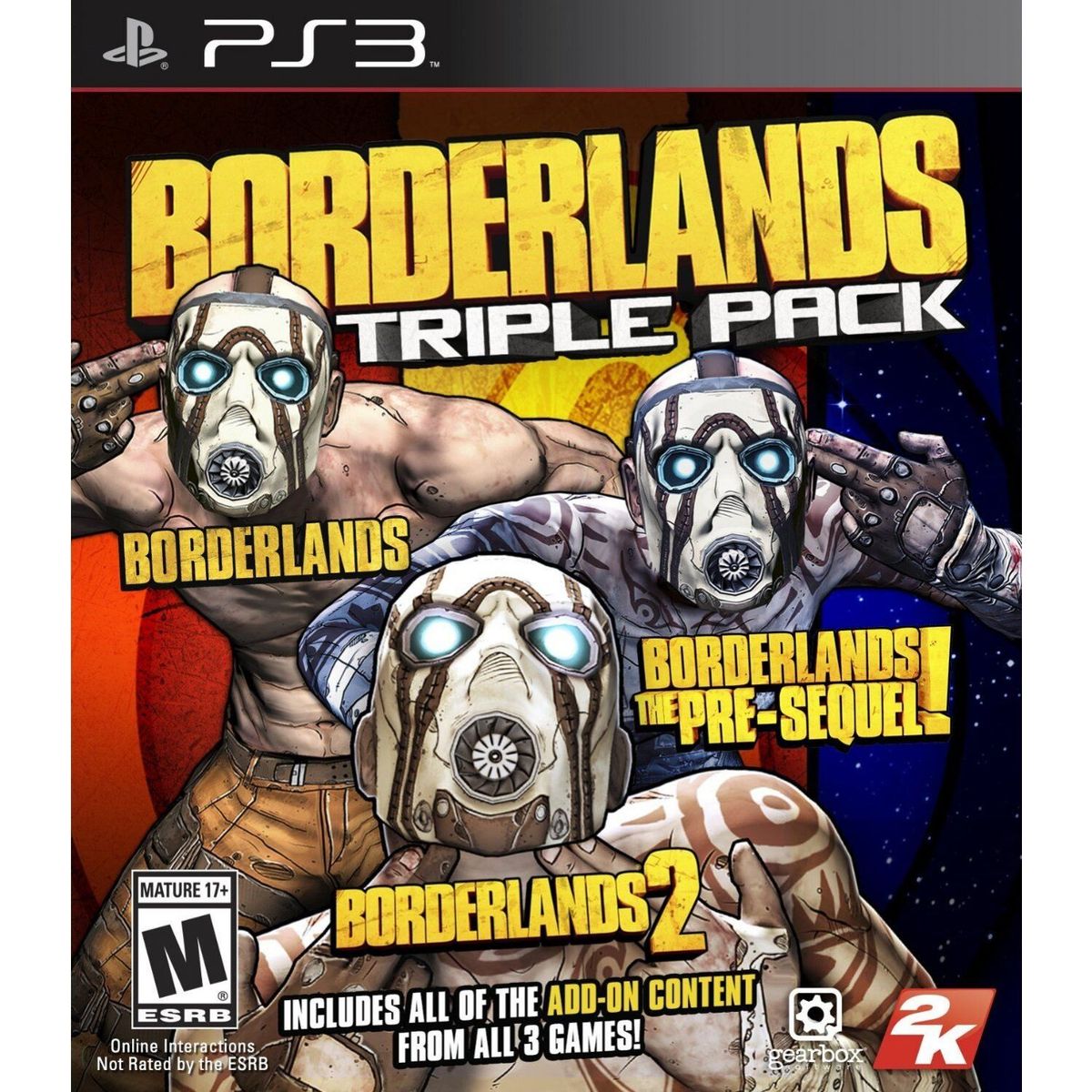 Borderlands Triple Pack - Import - PS3