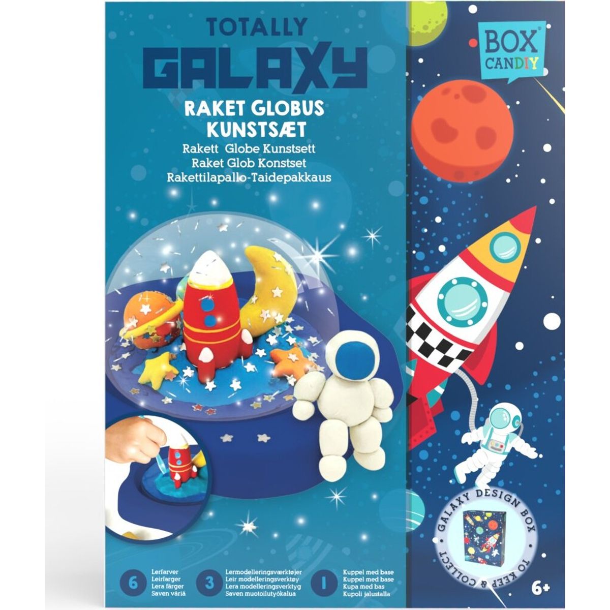 Box Candiy - Rocket Globe Art - Totally Galaxy (bc-1952)