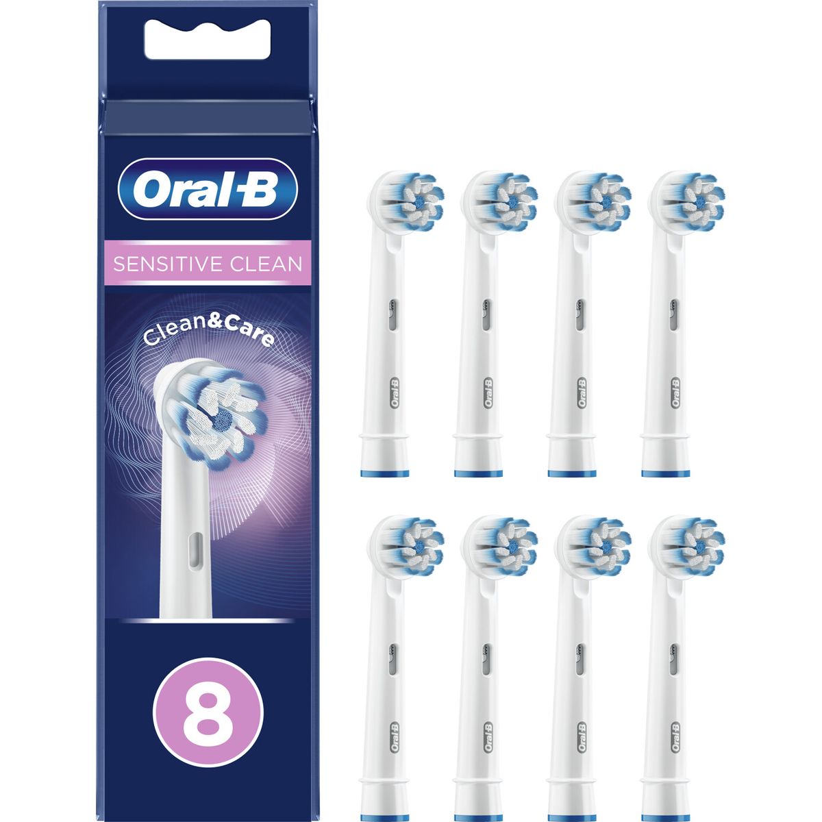 Oral-b - Sensitive Clean Børstehoveder - 8 Stk