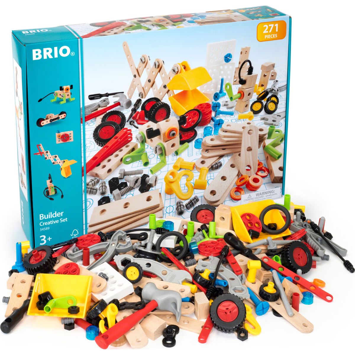 Brio Builder Byggesæt - 271 Dele - 34589