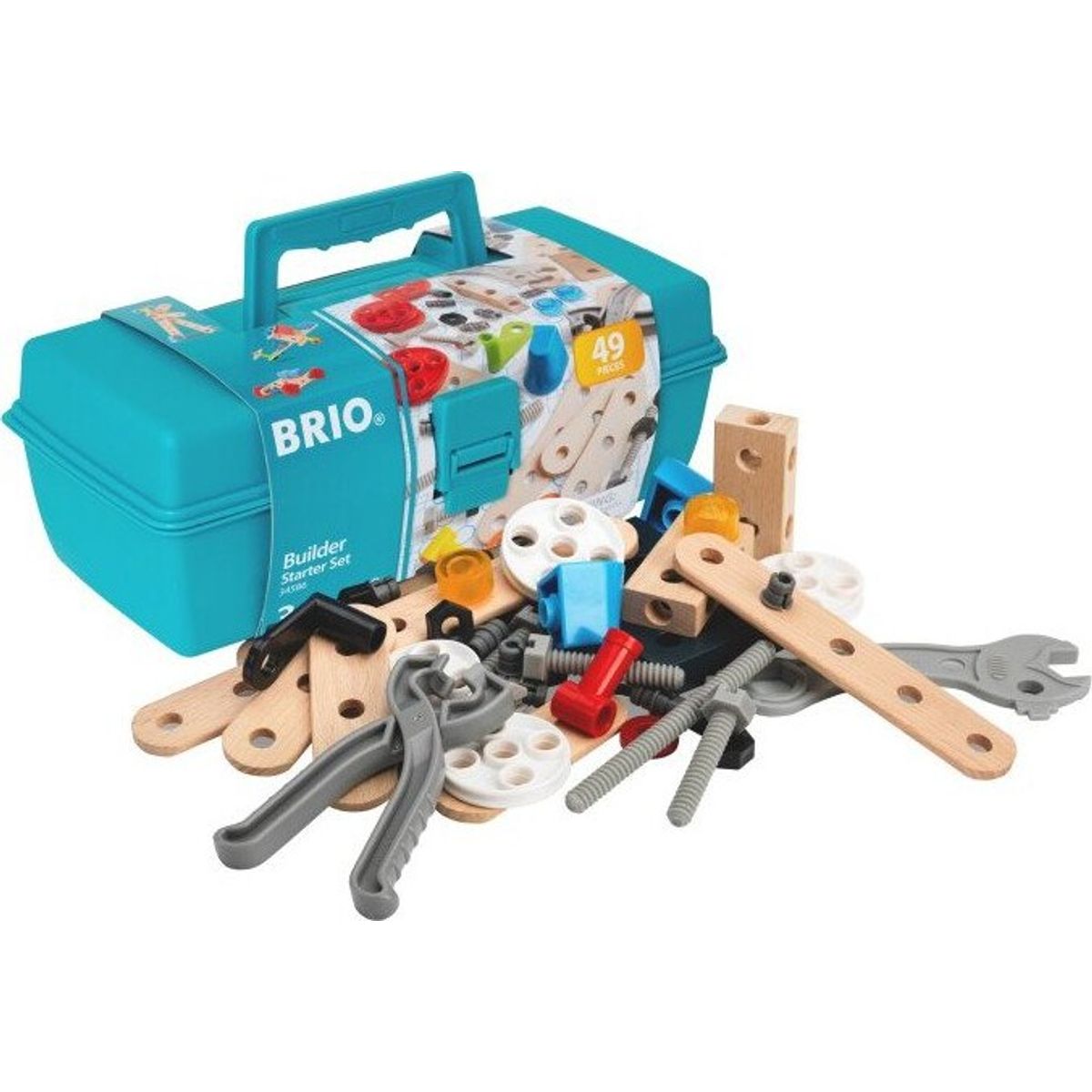 Brio Builder Byggesæt / Startsæt - 49 Dele - 34586