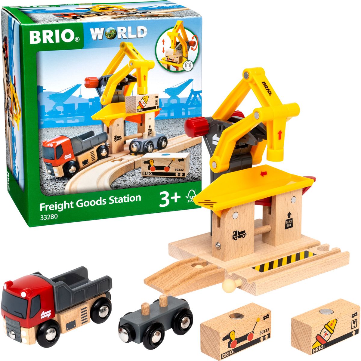 Brio - Fragtgodsstation - 33280