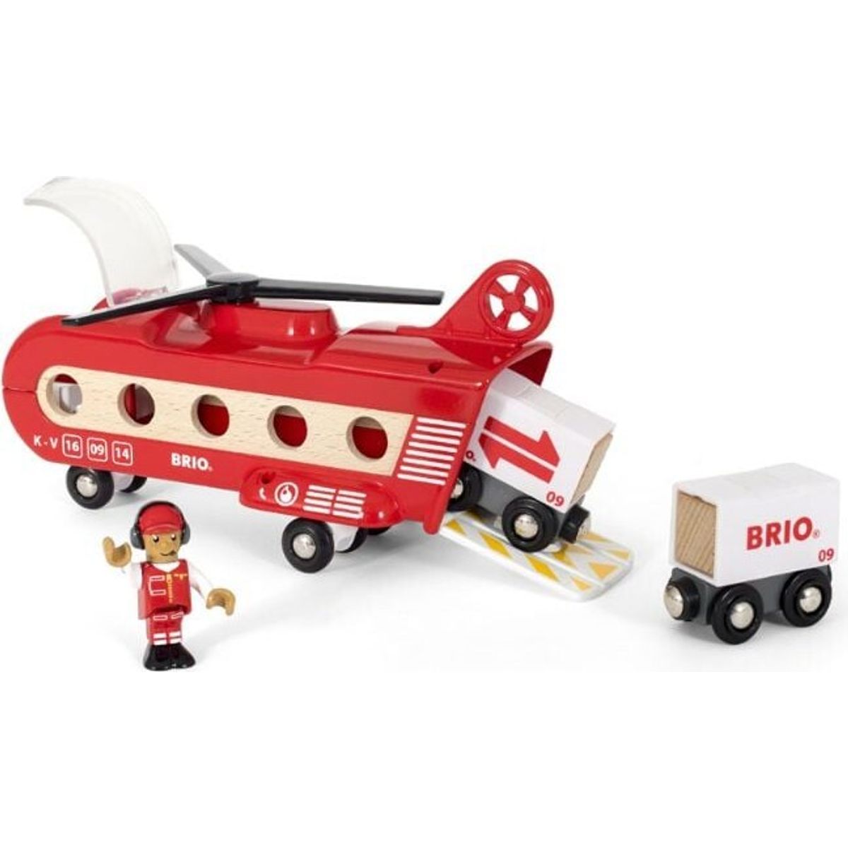 Brio World - Fragt Helikopter - 33886