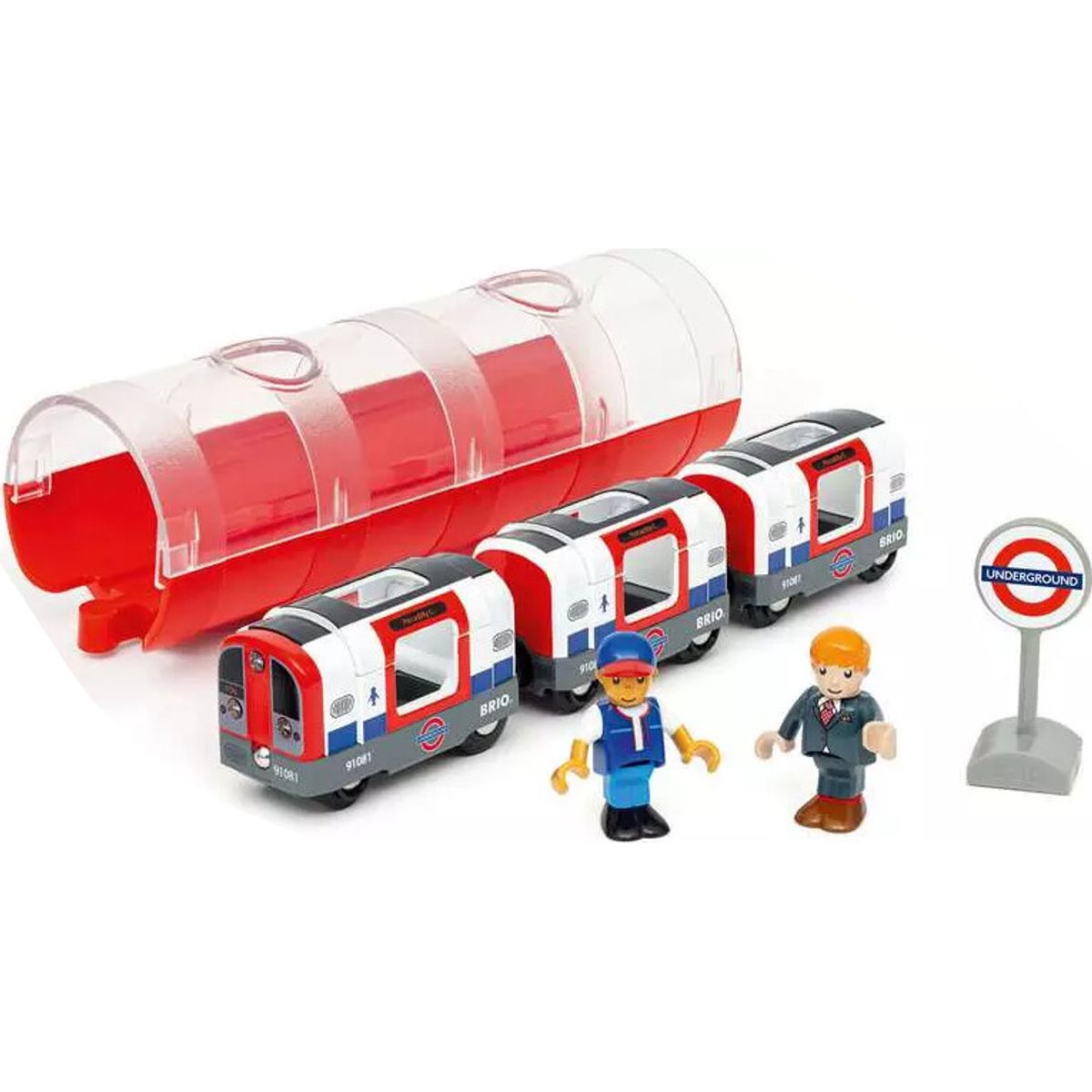 Brio World - Tog Legesæt - London Underground Train - 36085