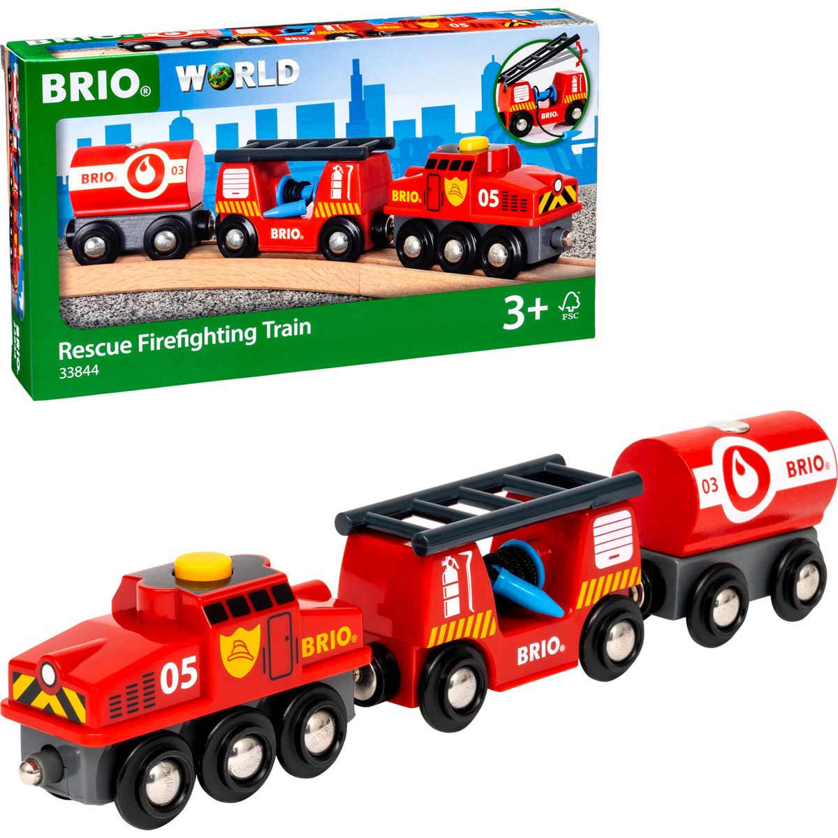 Brio - Redningstog - 33844