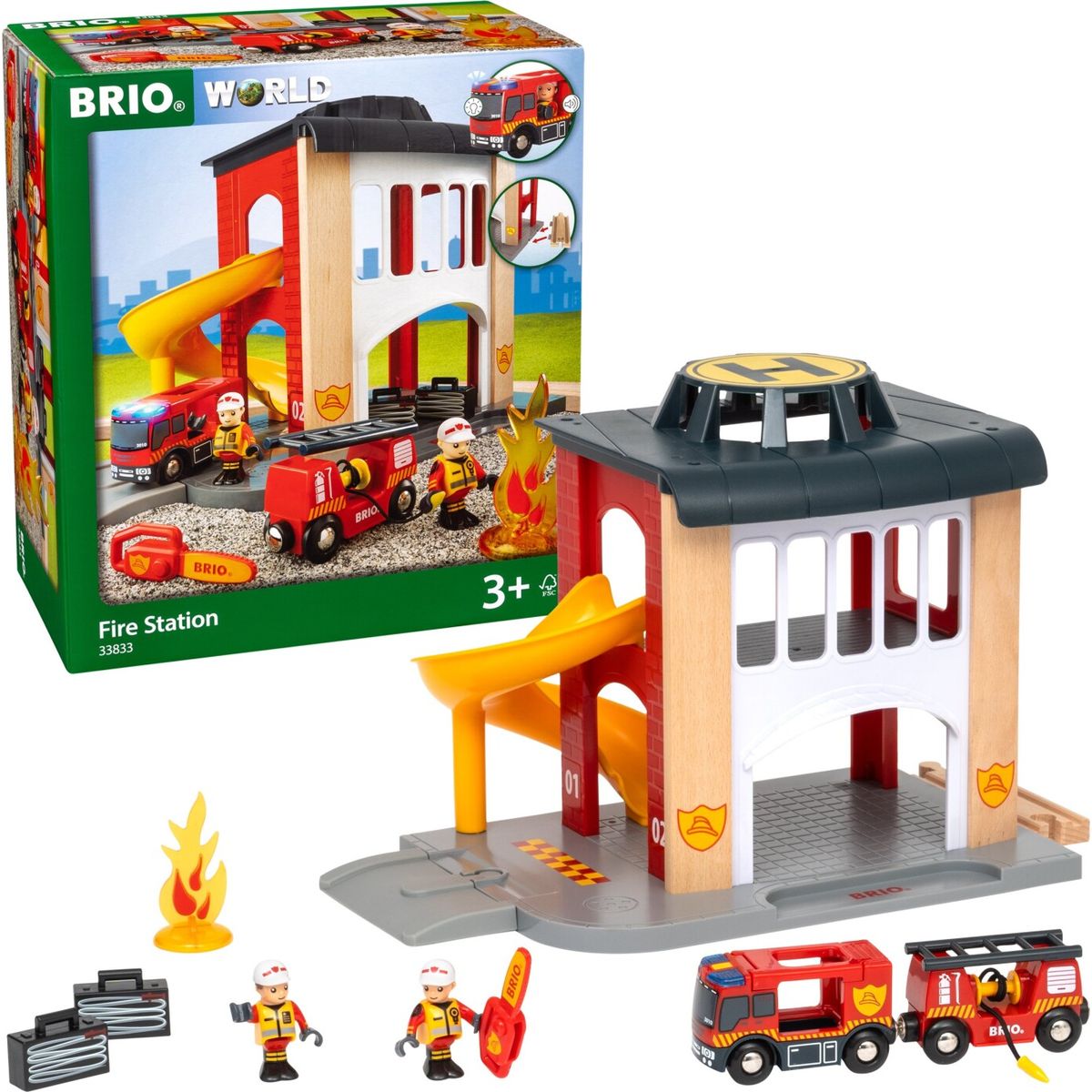 Brio 33833 - Brandstation