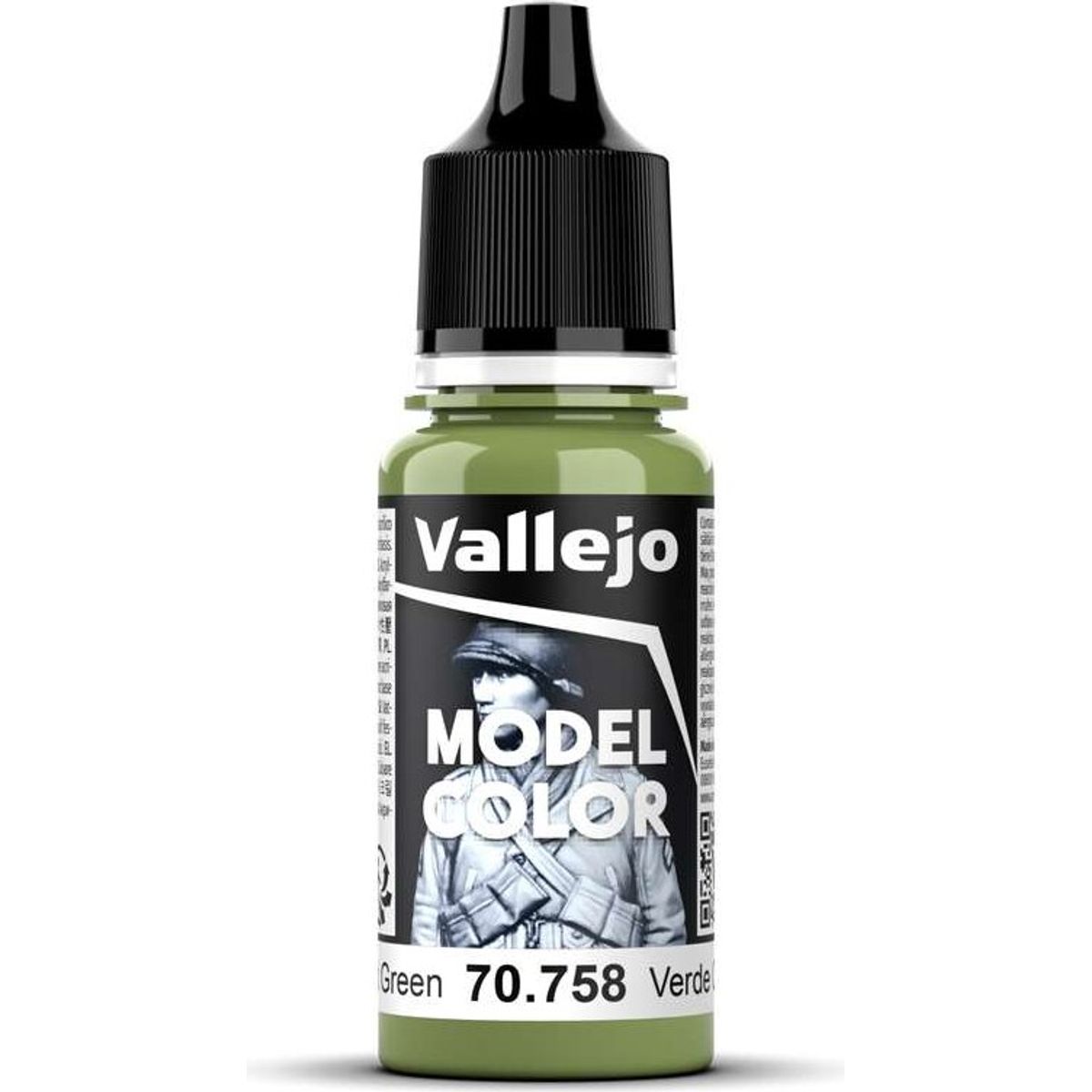 Vallejo - Model Color - Bright Green Mat - 18 Ml - 70758