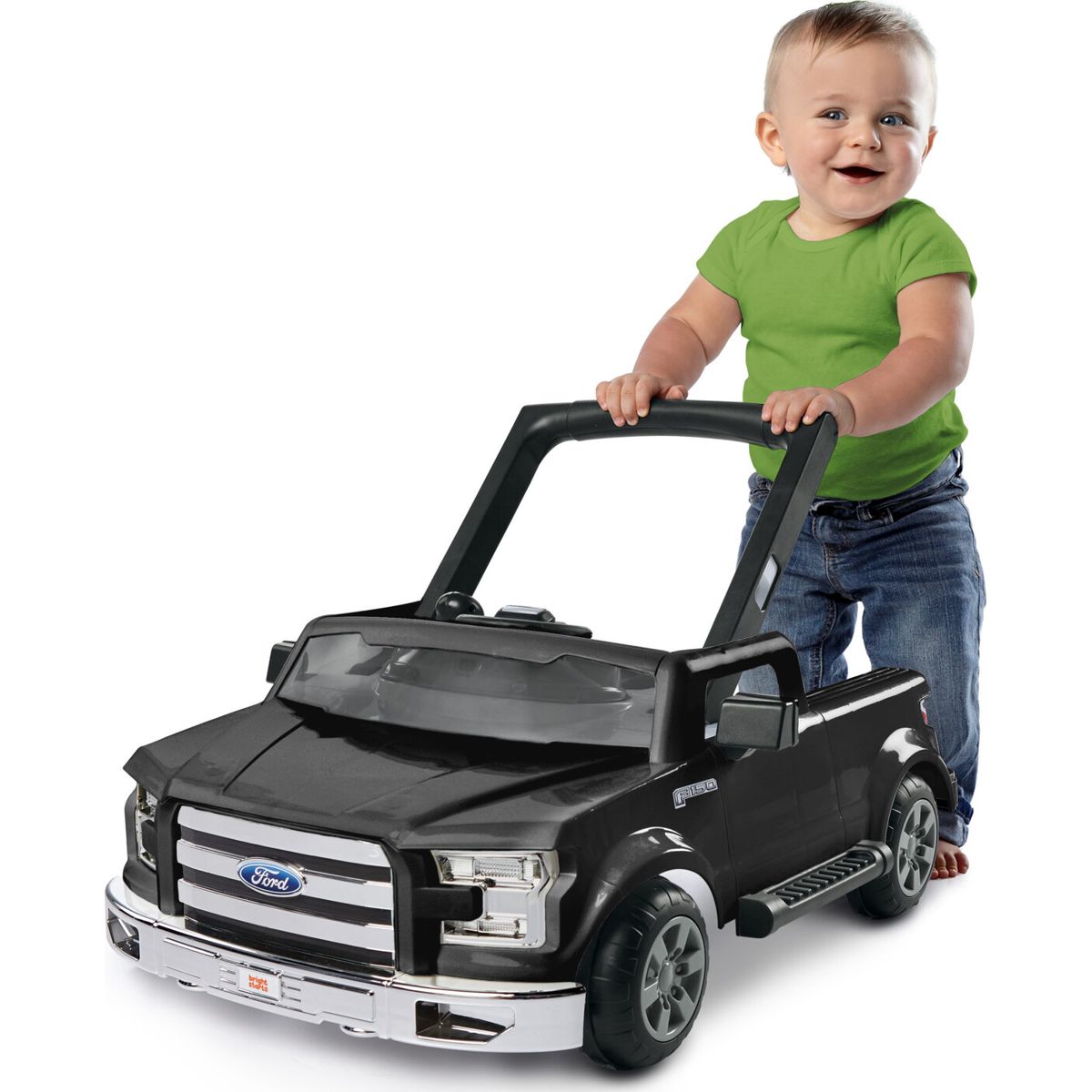 Bright Starts - Gåvogn - 4-i-1 Ford F-150 - Sort