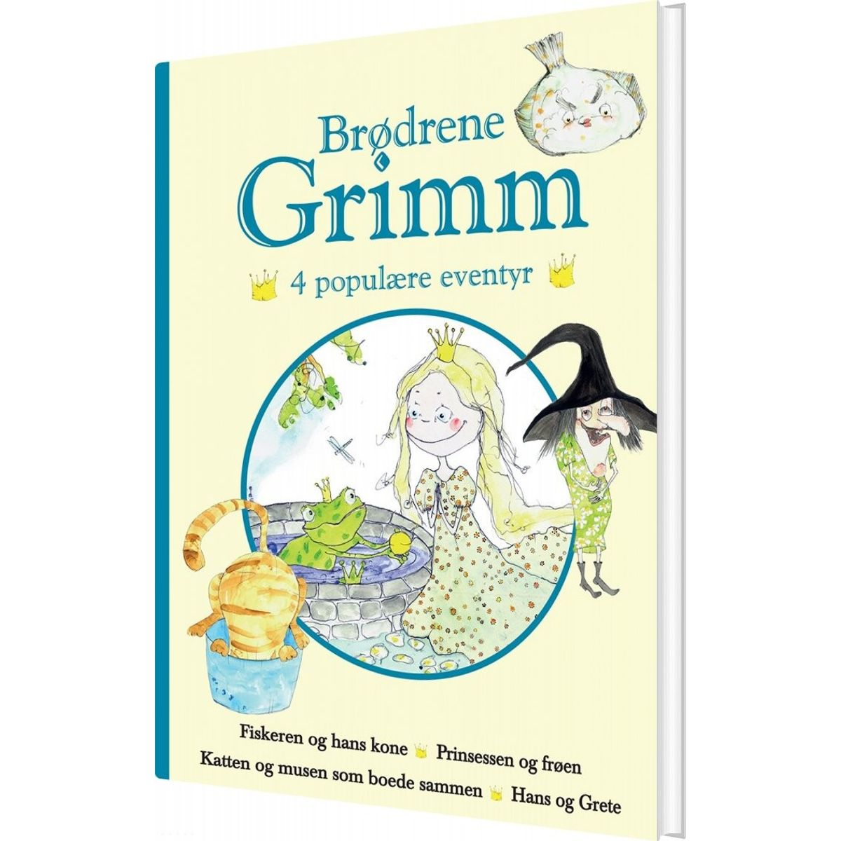 Brødrene Grimm - 4 Populære Eventyr Ii - Brødrene Grimm - Bog