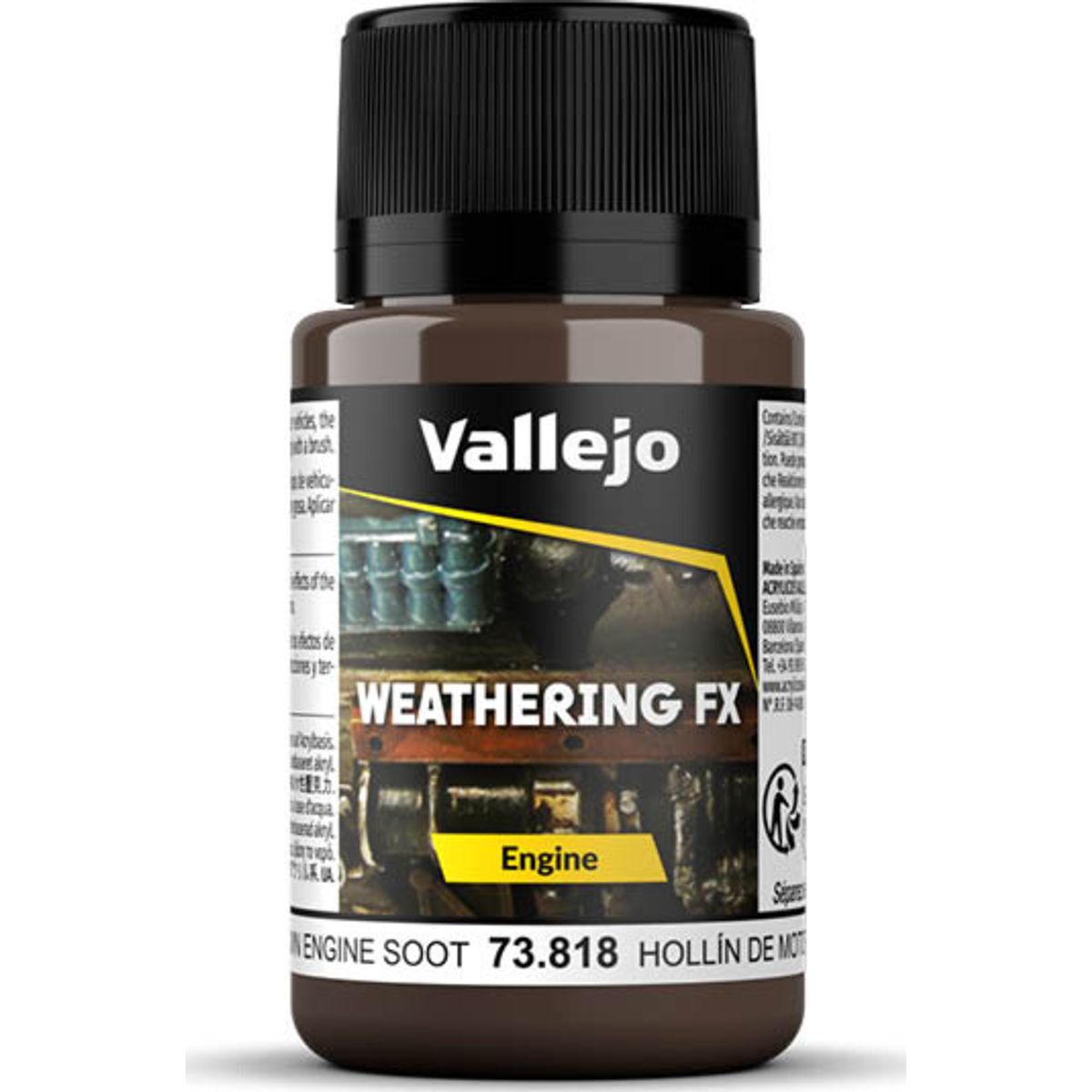 Vallejo - Engine Effects - Brown Soot 40 Ml