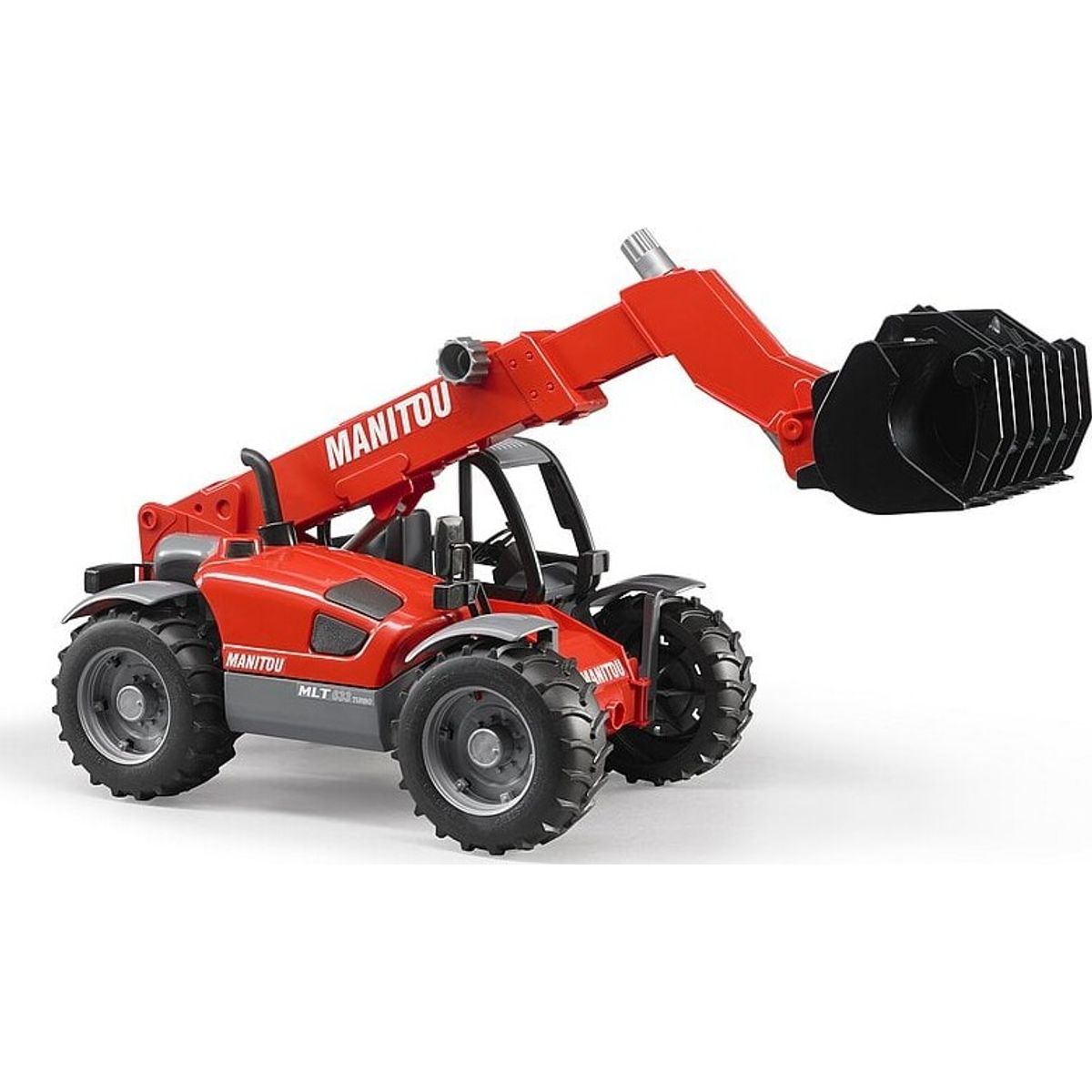 Bruder - Manitou Maniscopic Mlt 633 - Teleskoplæsser - Br2125 - Rød