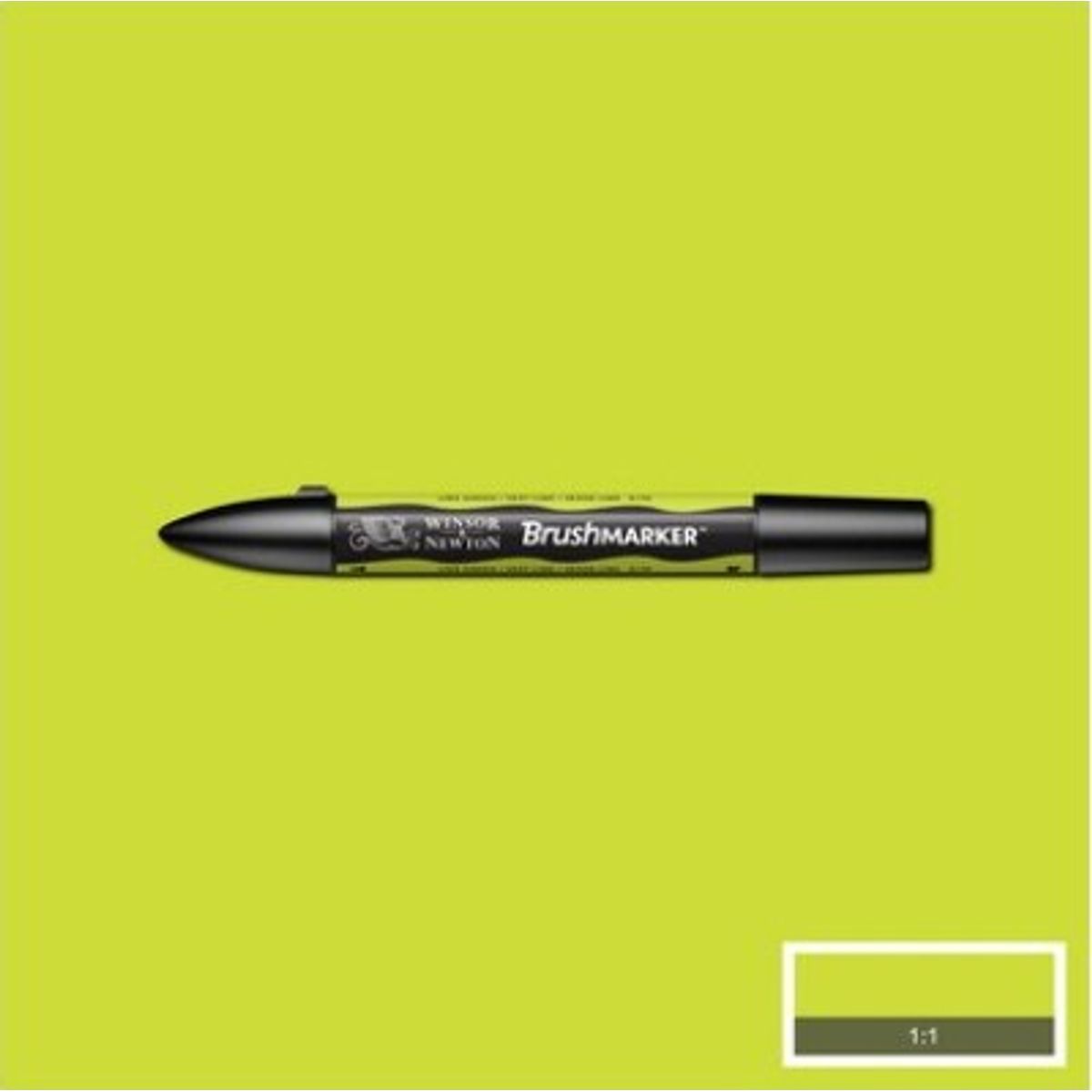 Winsor & Newton - Brush Marker Tusch - Lime Grøn