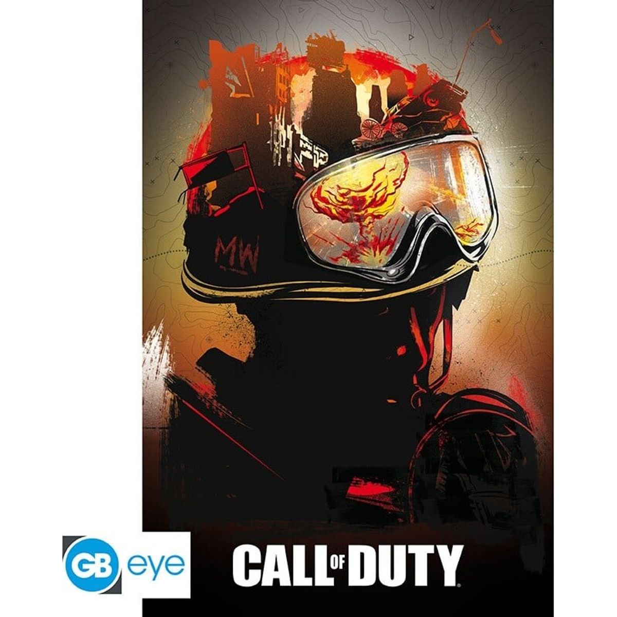 Call Of Duty - Poster Maxi 91.5x61 - Graffiti