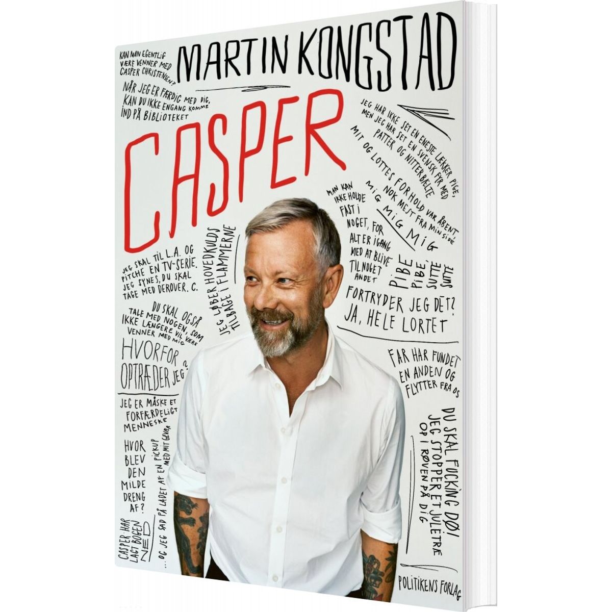 Casper Christensen - Selvbiografi - Martin Kongstad - Bog