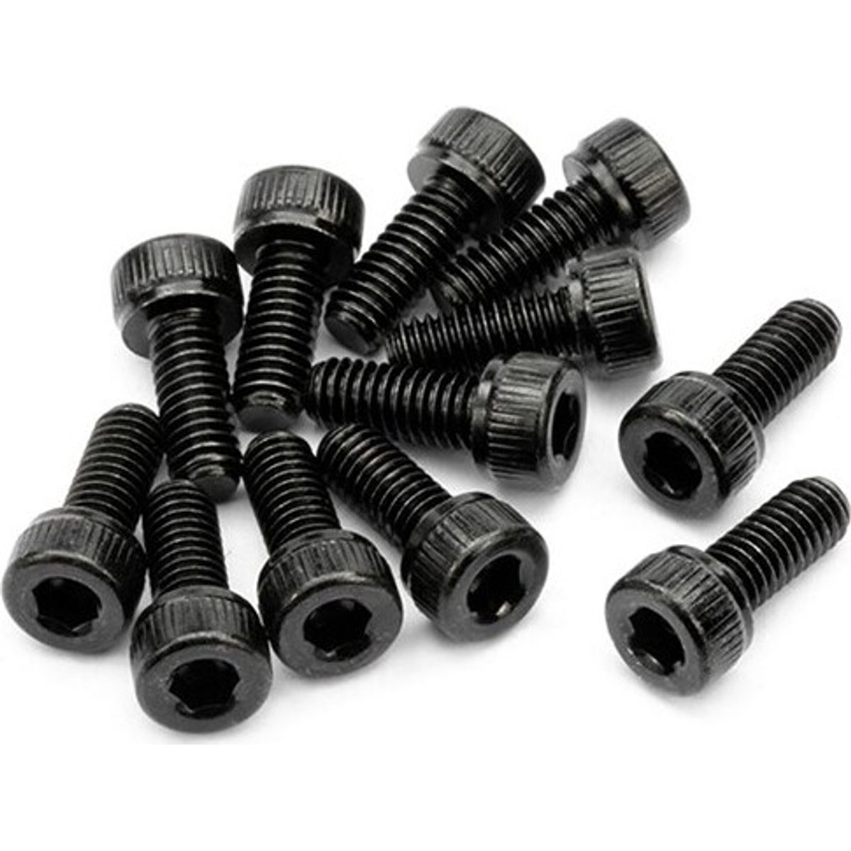 Cap Head Screw M4x10mm (12pcs) - Hpz793 - Hpi Racing