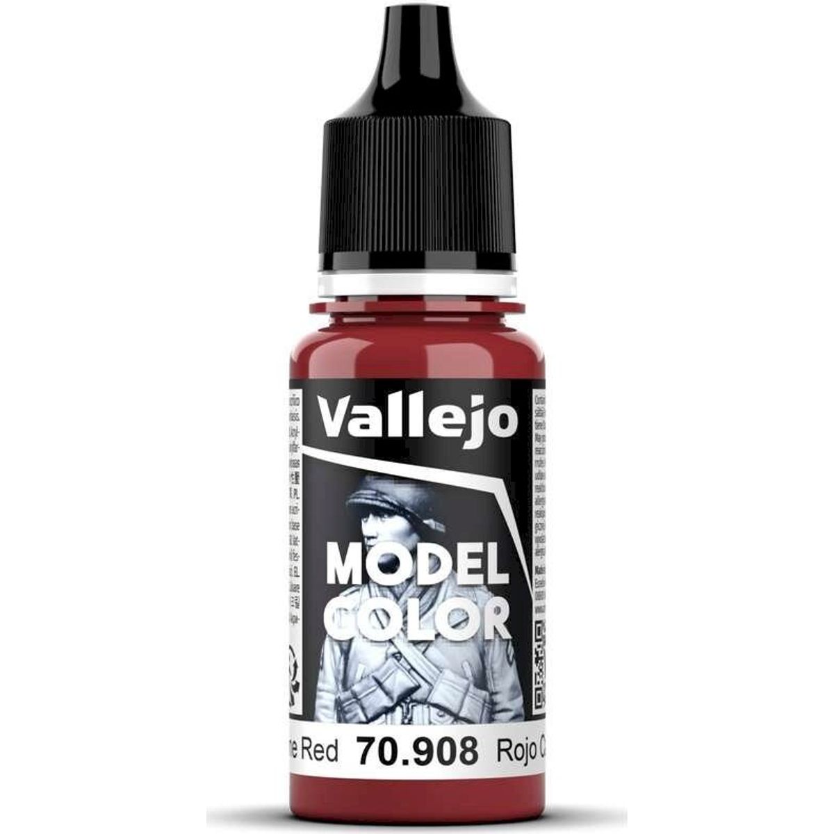 Vallejo - Model Color - Carmine Red Mat - 17-18 Ml - 70908