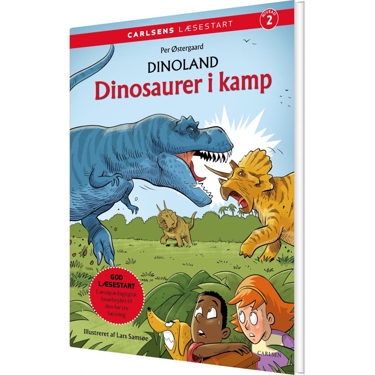 Carlsens Læsestart: Dinoland: Dinosaurer I Kamp - Per østergaard - Bog