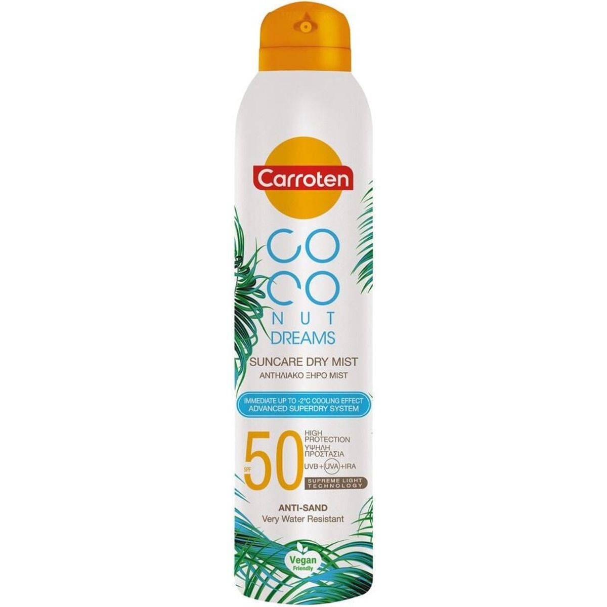 Carroten - Carroten Dry Mist Spf 50 Coconut Dreams 200 Ml