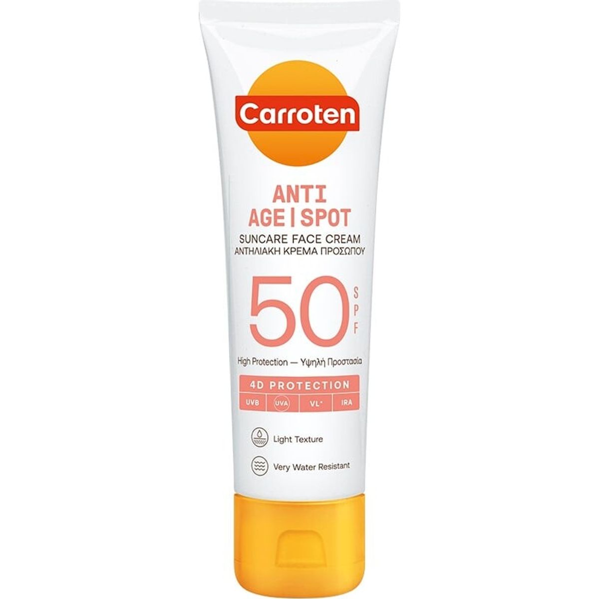 Carroten - Face Antispot Cream Spf 50 50 Ml