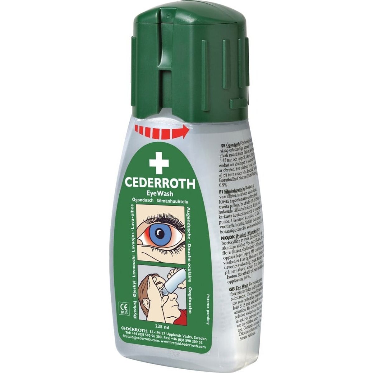 Cederroth - øjenskyl 235 Ml