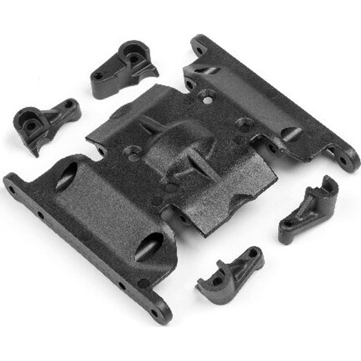 Center Skid Plate Set - Hp116845 - Hpi Racing