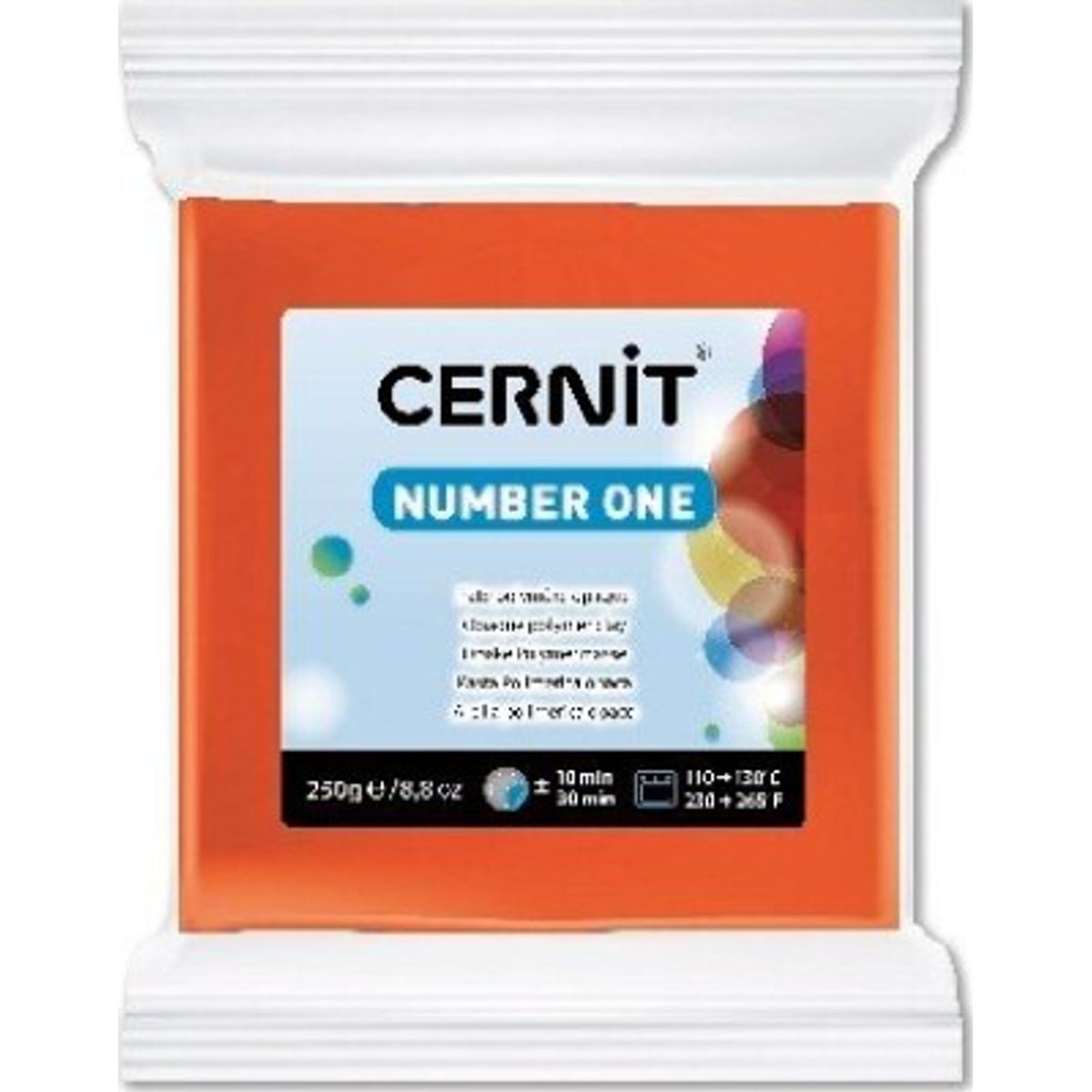 Cernit - Modellervoks - Number One - Orange 250 G