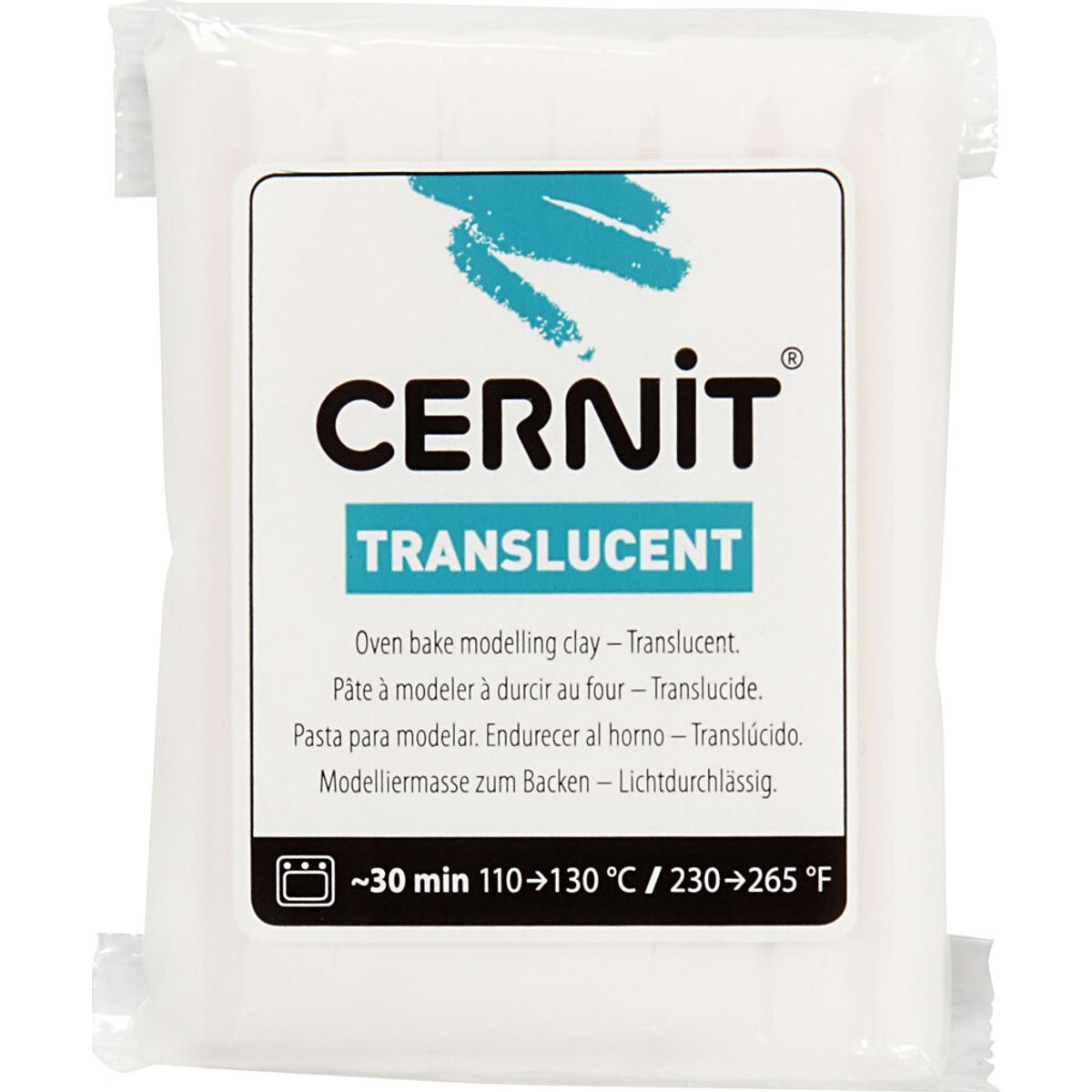 Cernit - Ler - Gennemsigtig - 005 - 56 G