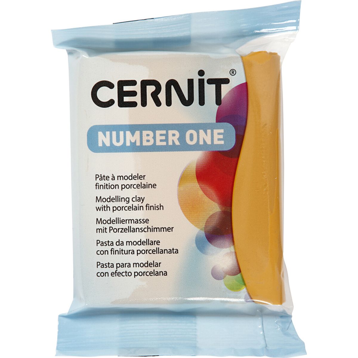 Cernit - Ler - Number One - Gul Okker - 746 - 56 G