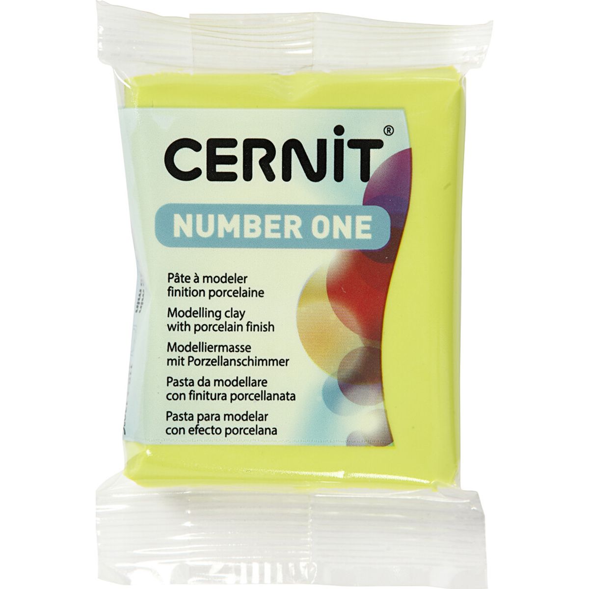 Cernit - Ler - Number One - Lime Grøn - 601 - 56 G