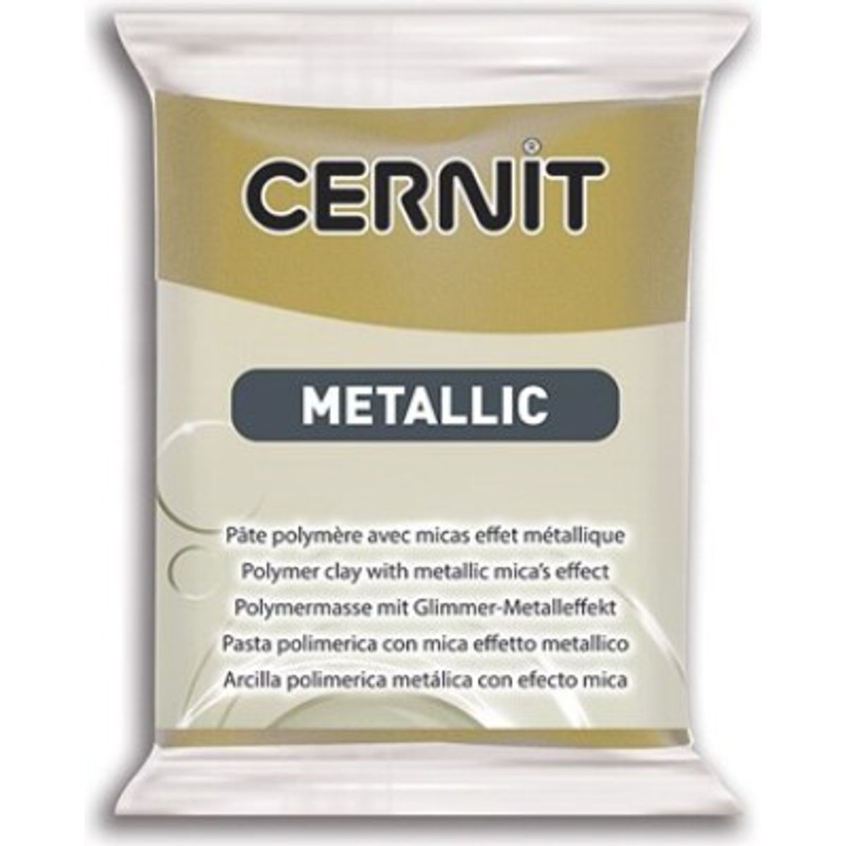 Cernit - Ler - Metallic - Antik Guld - 055 - 56 G