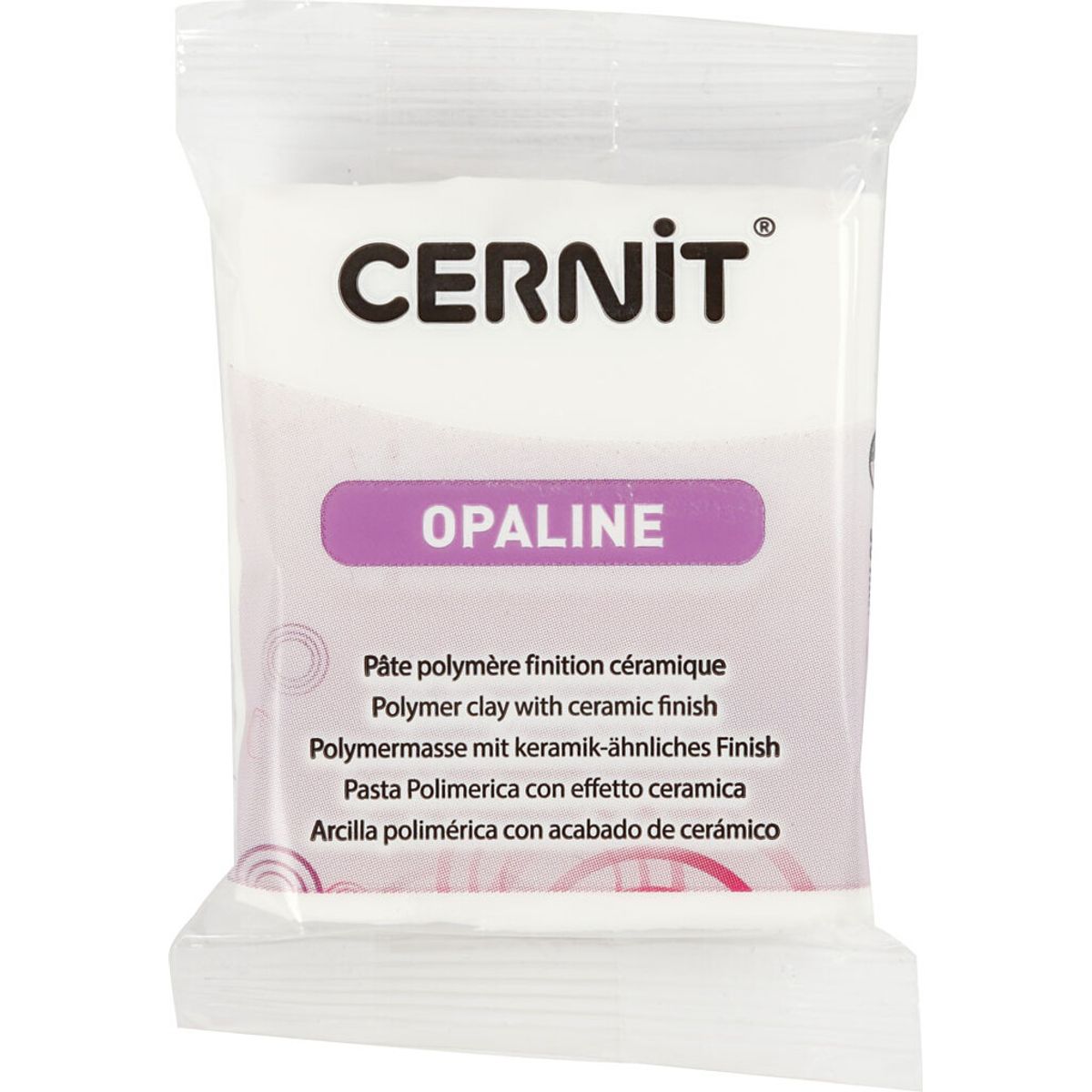 Cernit - Ler - Opaline - Porcelæn Hvid - 010 - 56 G