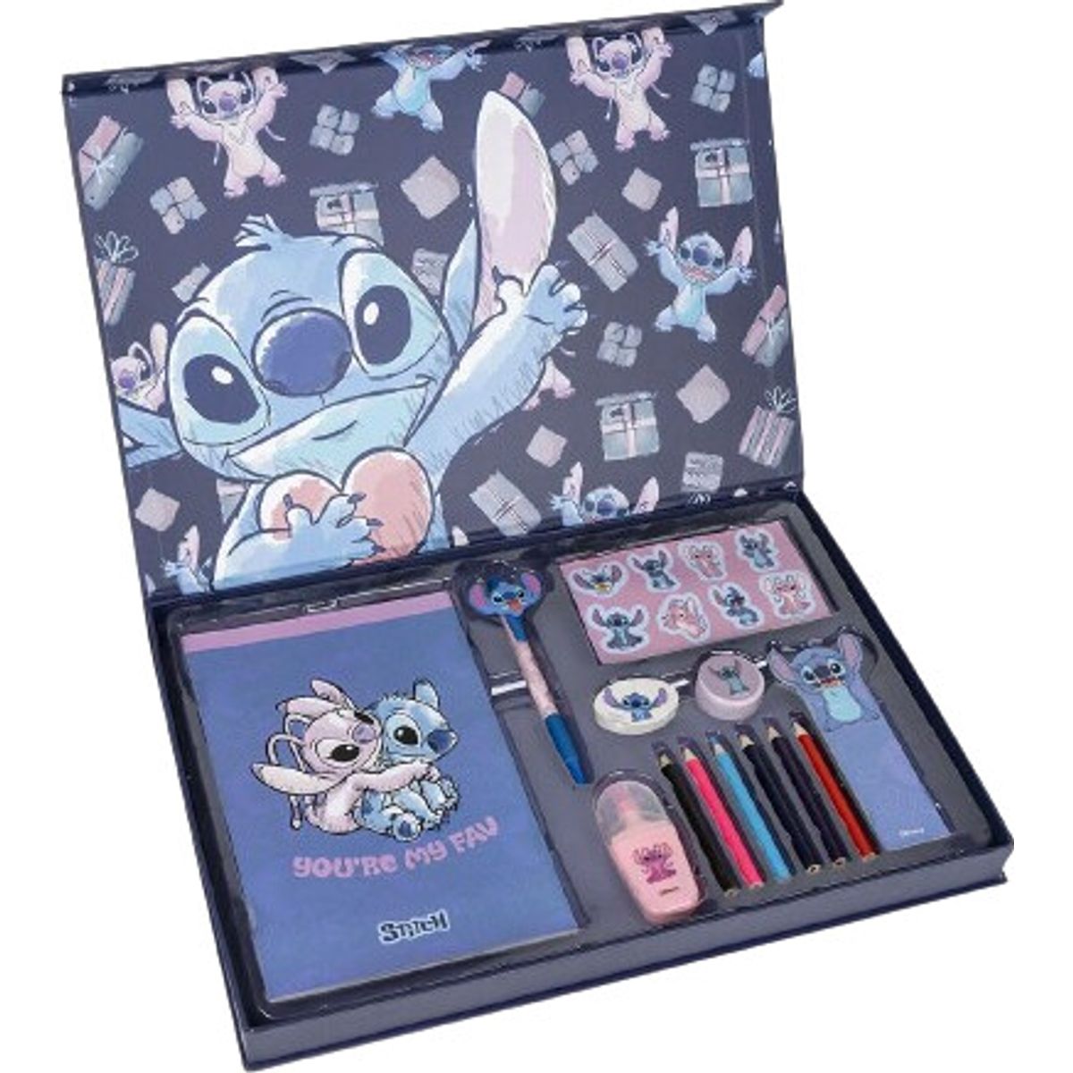 Cerda - Stationery Set Stitch & Angel (2700000883)