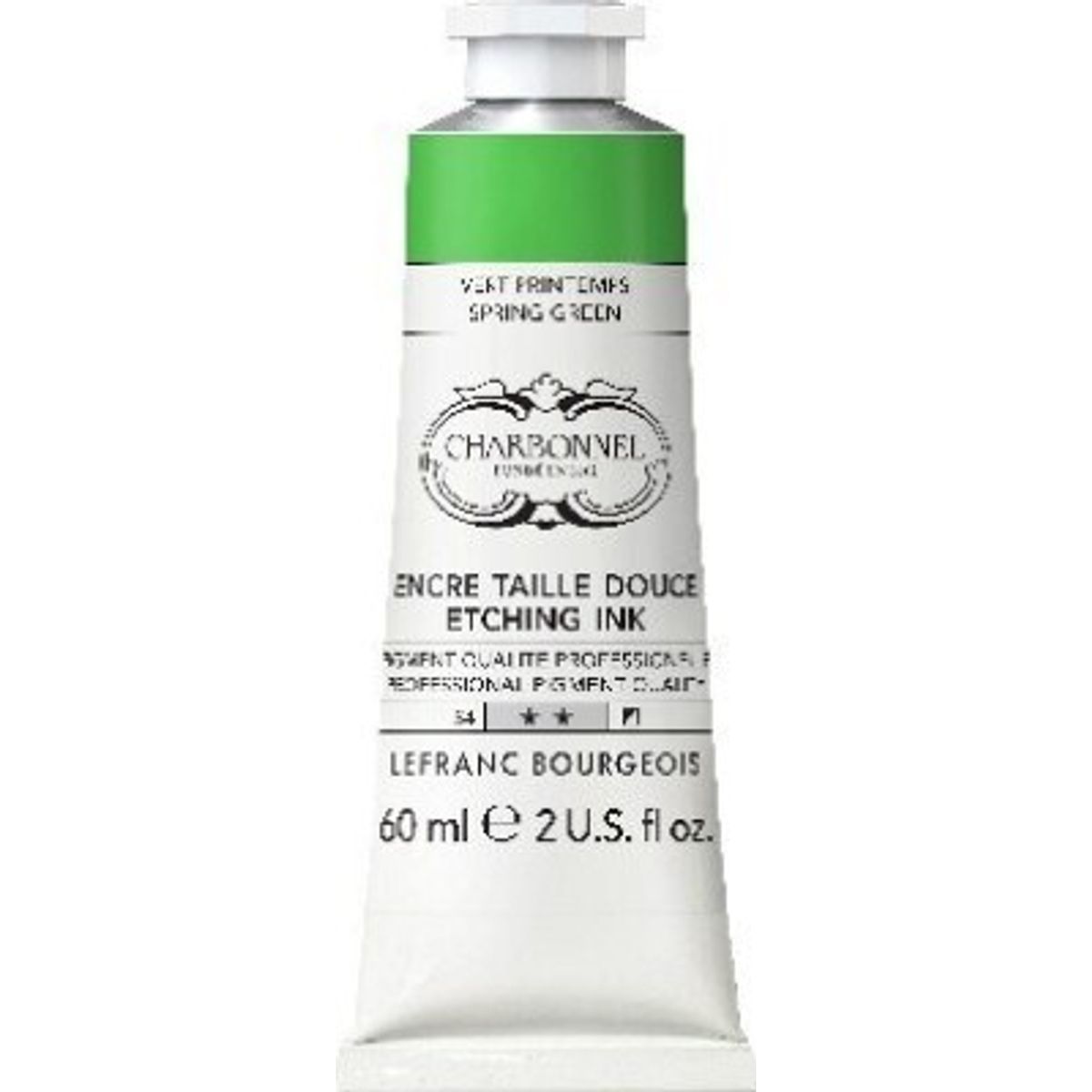 Charbonnel - Etching Ink - Tryksværte - Spring Green 60 Ml