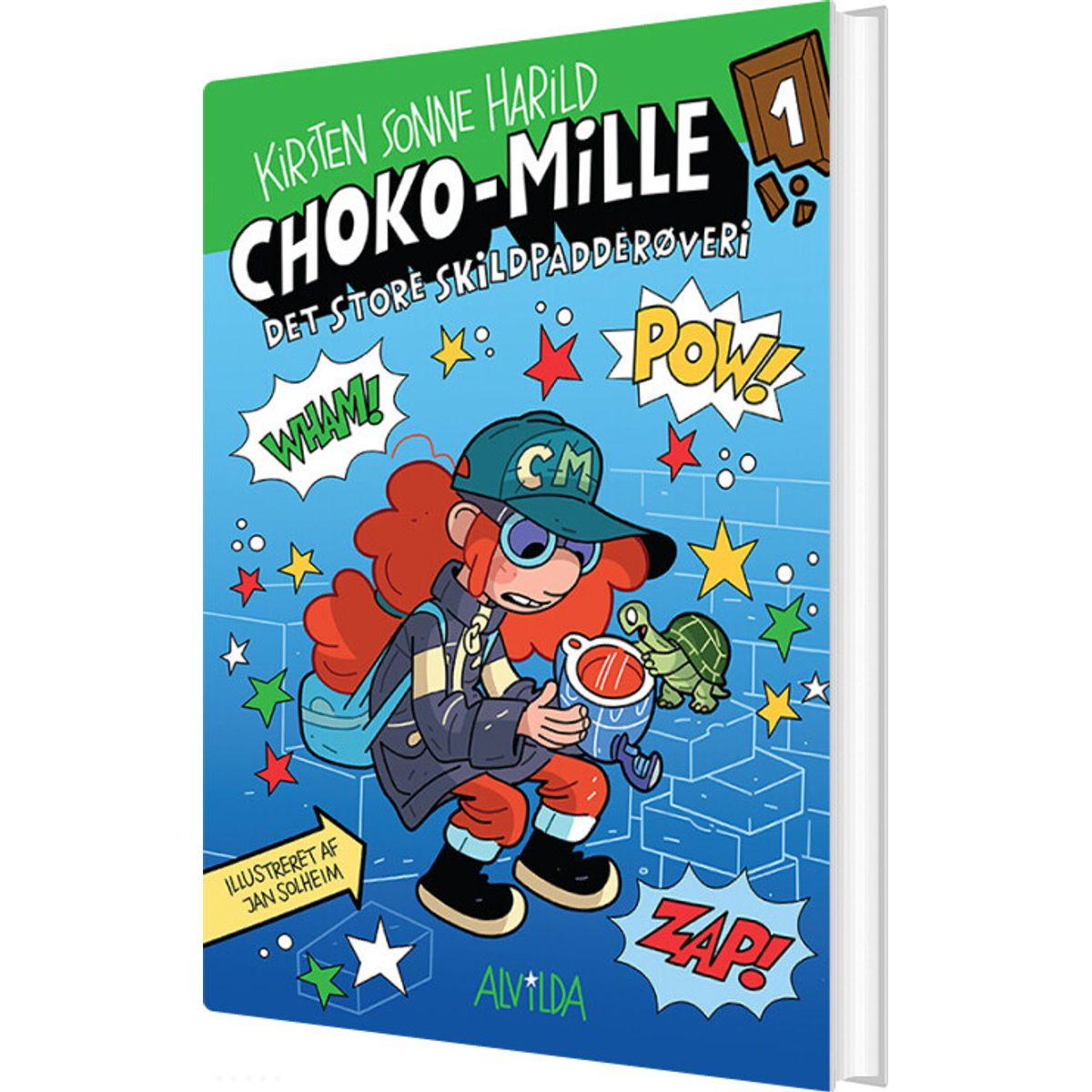 Choko-mille 1: Det Store Skildpadderøveri - Kirsten Sonne Harild - Bog