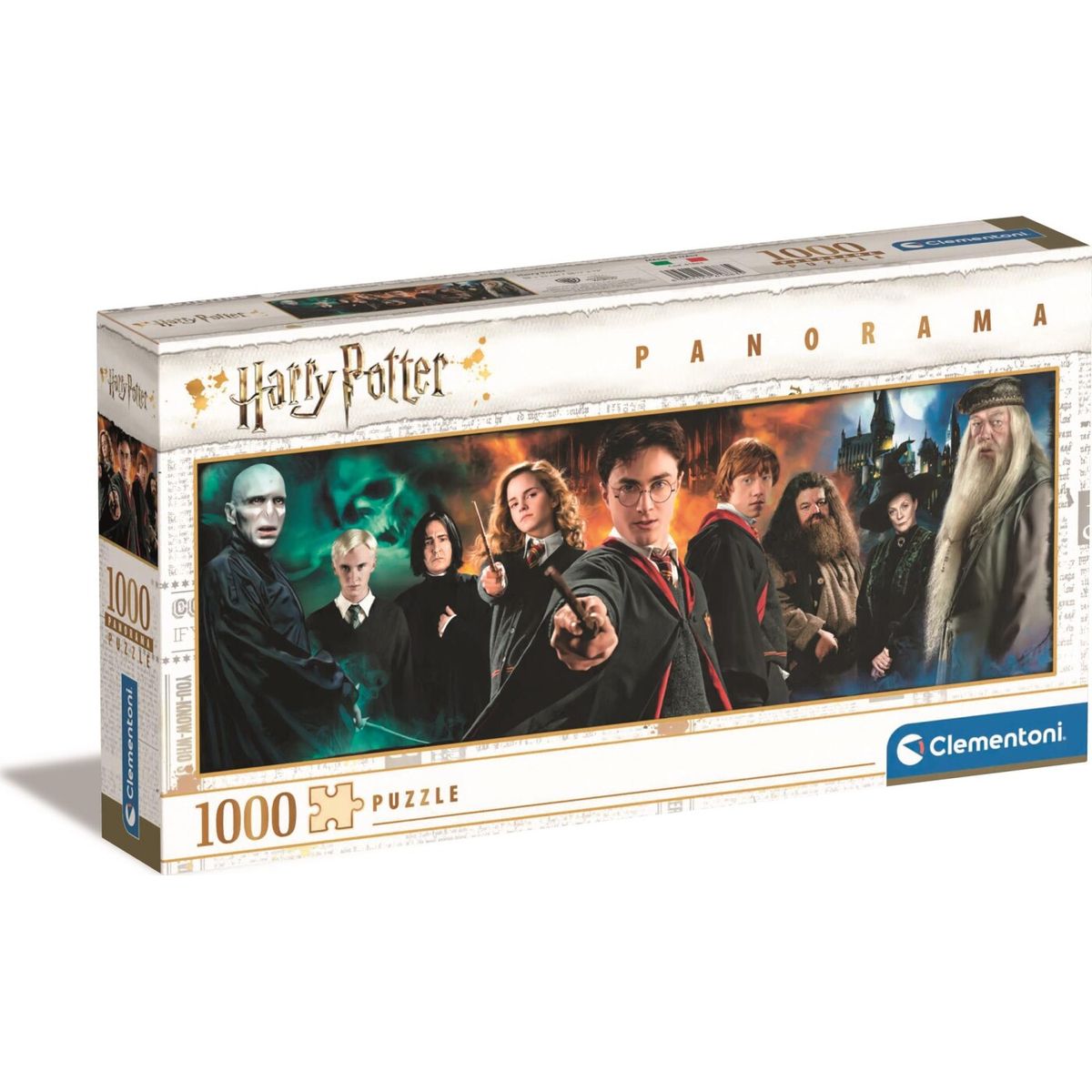 Harry Potter Puslespil - Panorama - 1000 Brikker - Clementoni